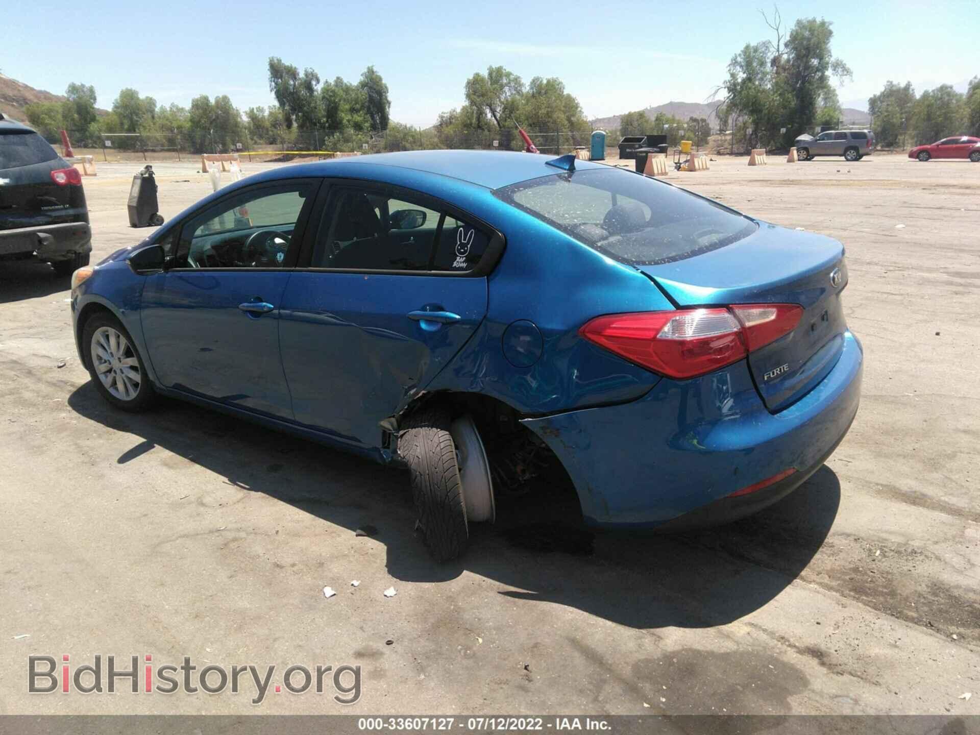 2014 KIA FORTE - VIN: KNAFX4A60E5188462 - Фото 3