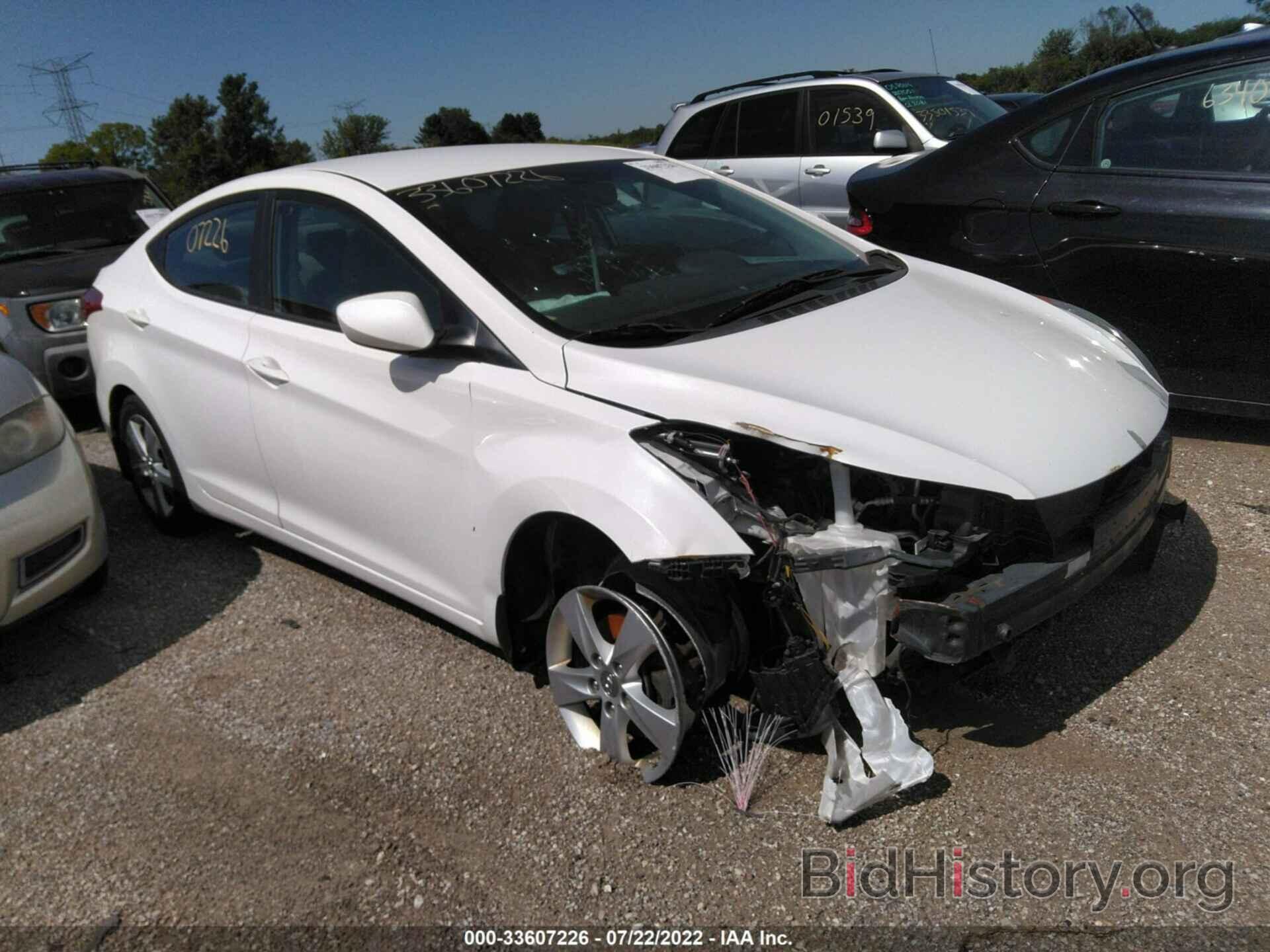 Photo 5NPDH4AE2DH404051 - HYUNDAI ELANTRA 2013