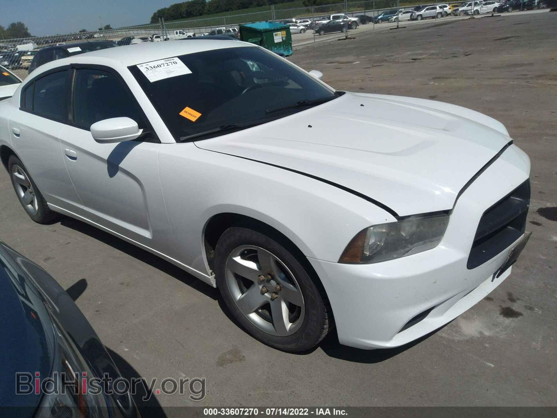 Фотография 2C3CDXAT4CH305475 - DODGE CHARGER 2012