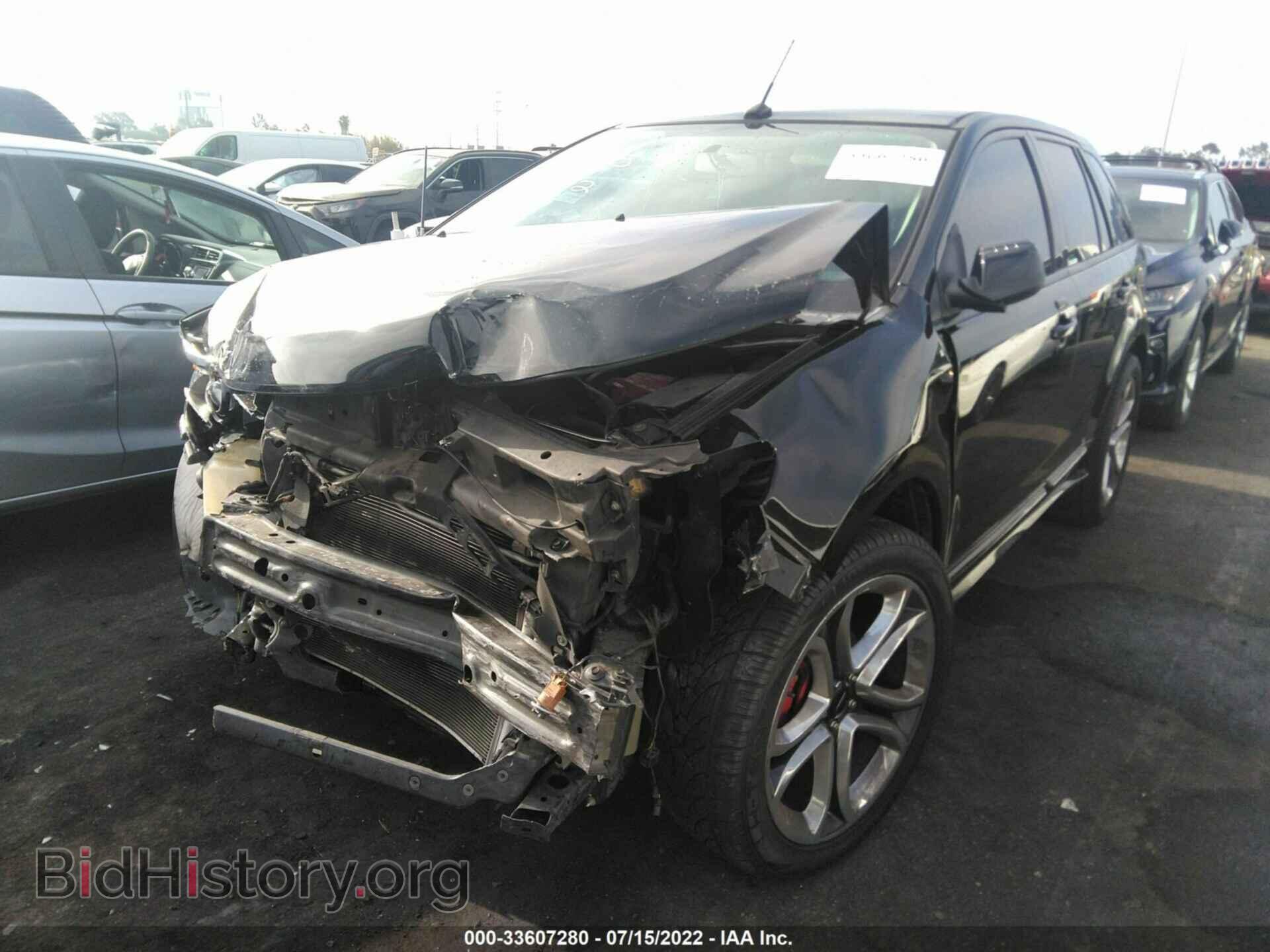 2014 FORD EDGE - VIN: 2FMDK3AK4EBA18239 - Фото 2