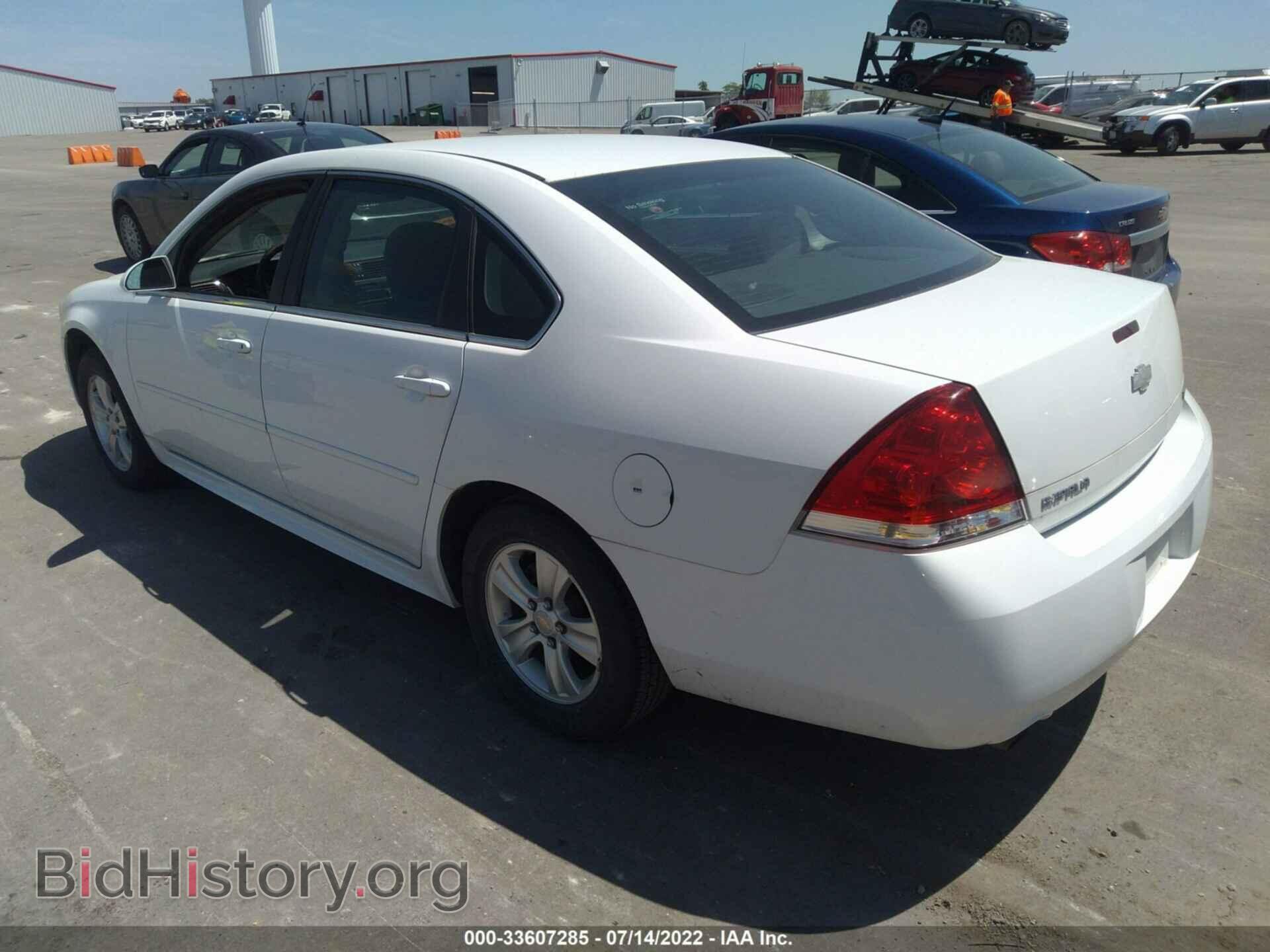 2013 CHEVROLET IMPALA - VIN: 2G1WF5E36D1240231 - Фото 3