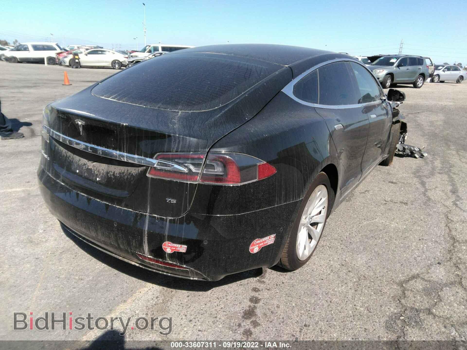 2017 TESLA MODEL S - VIN: 5YJSA1E12HF200081 - Фото 4