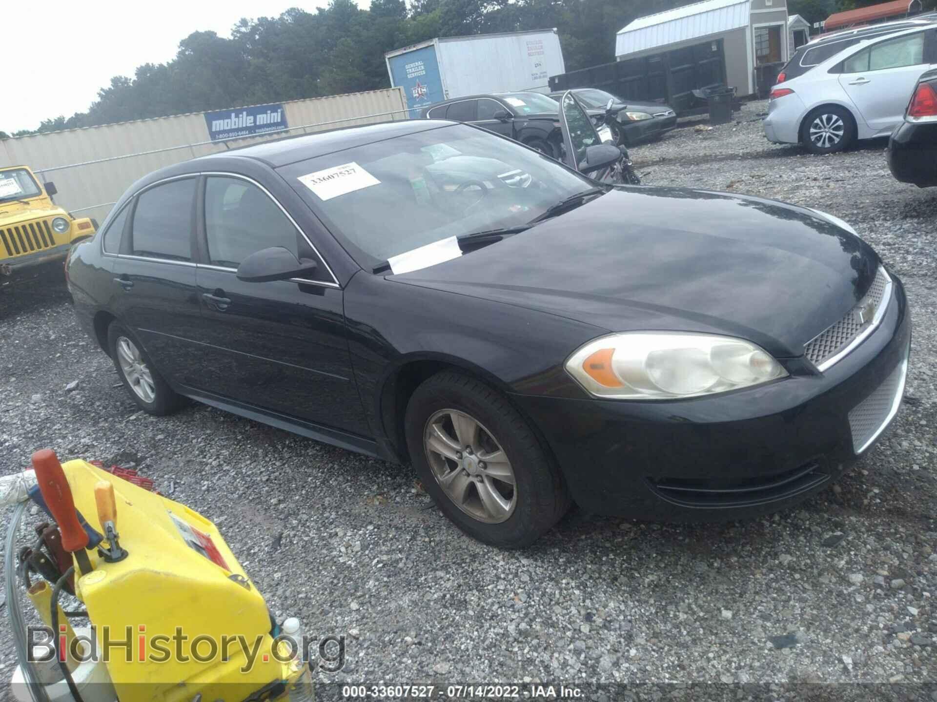 Photo 2G1WA5E38C1215151 - CHEVROLET IMPALA 2012