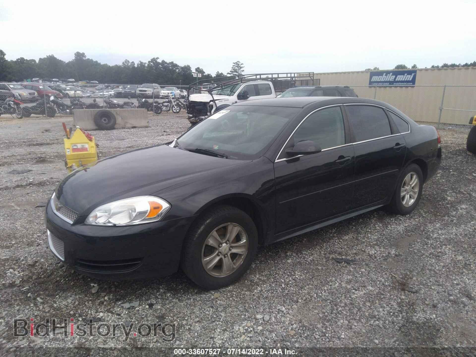 2012 CHEVROLET IMPALA - VIN: 2G1WA5E38C1215151 - Фото 2
