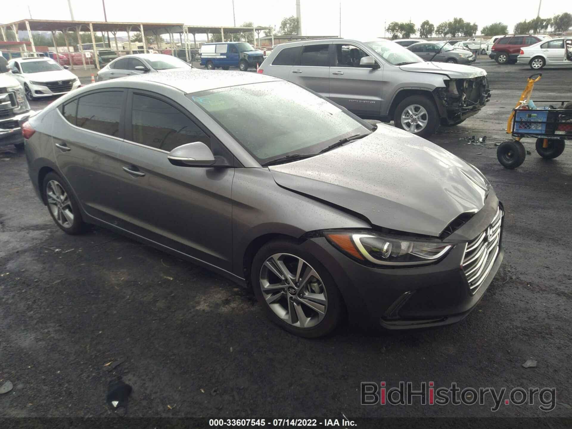 Photo KMHD84LF1JU525852 - HYUNDAI ELANTRA 2018