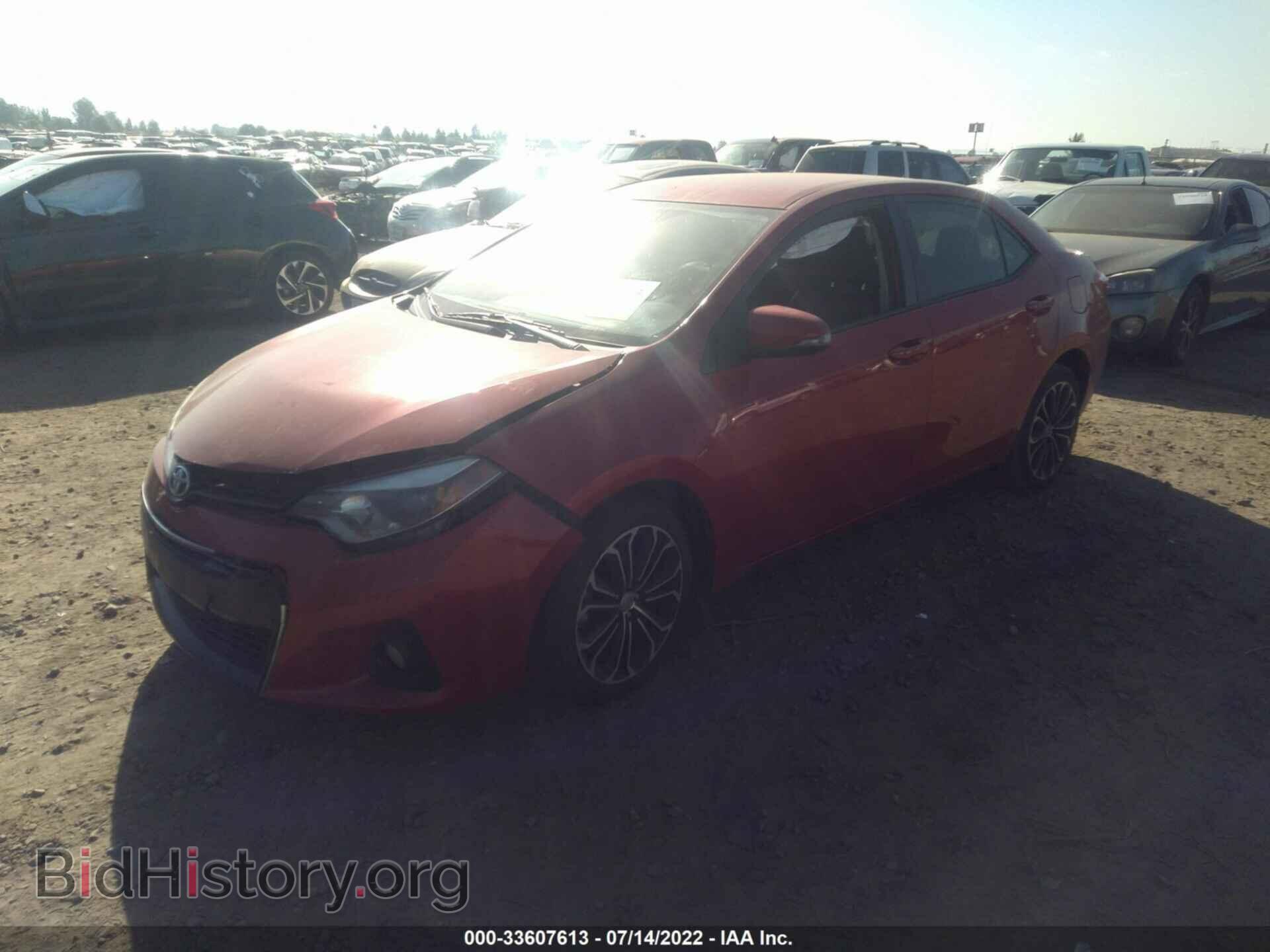 2015 TOYOTA COROLLA - VIN: 2T1BURHEXFC288223 - Фото 2
