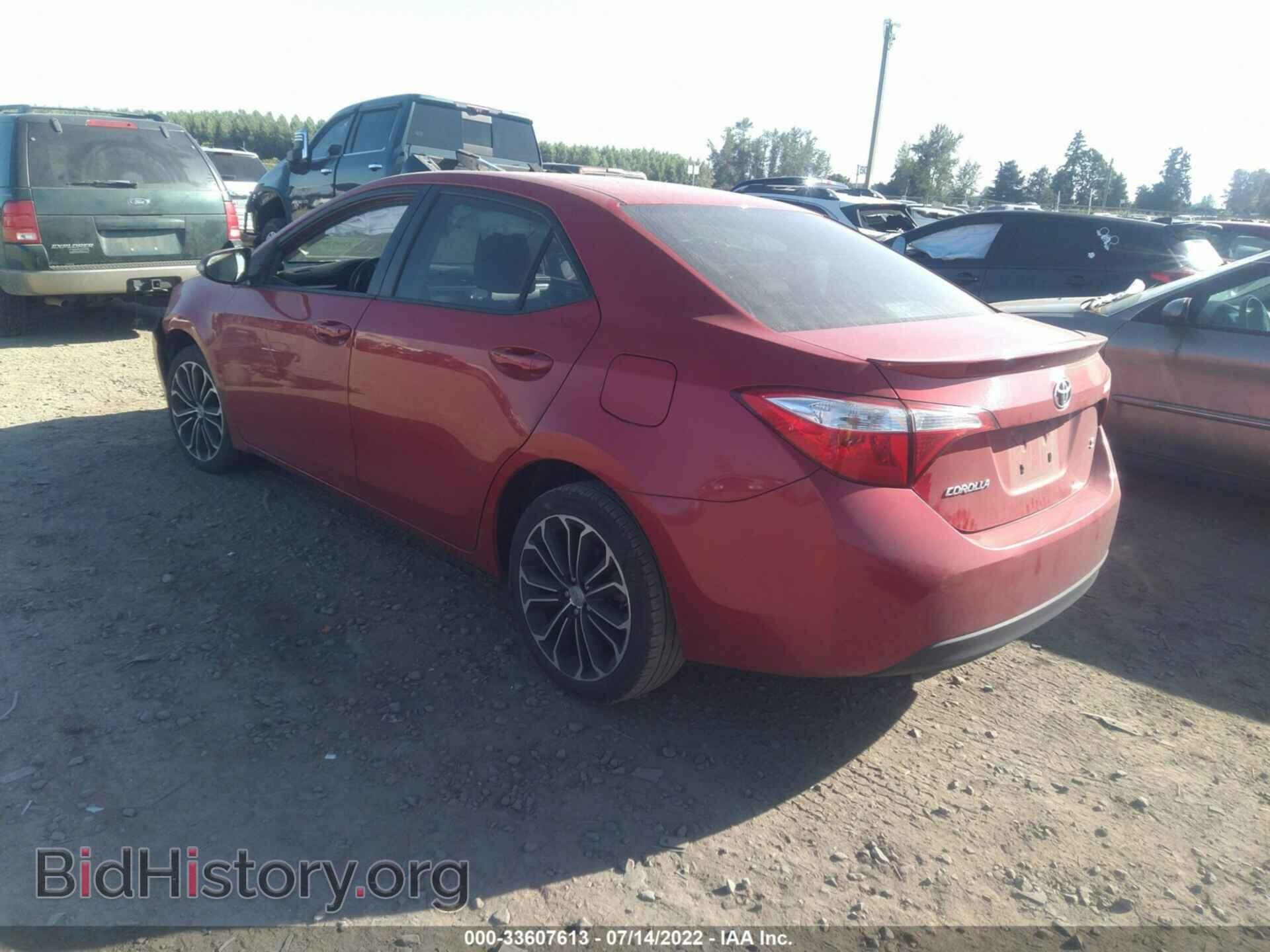 2015 TOYOTA COROLLA - VIN: 2T1BURHEXFC288223 - Фото 3
