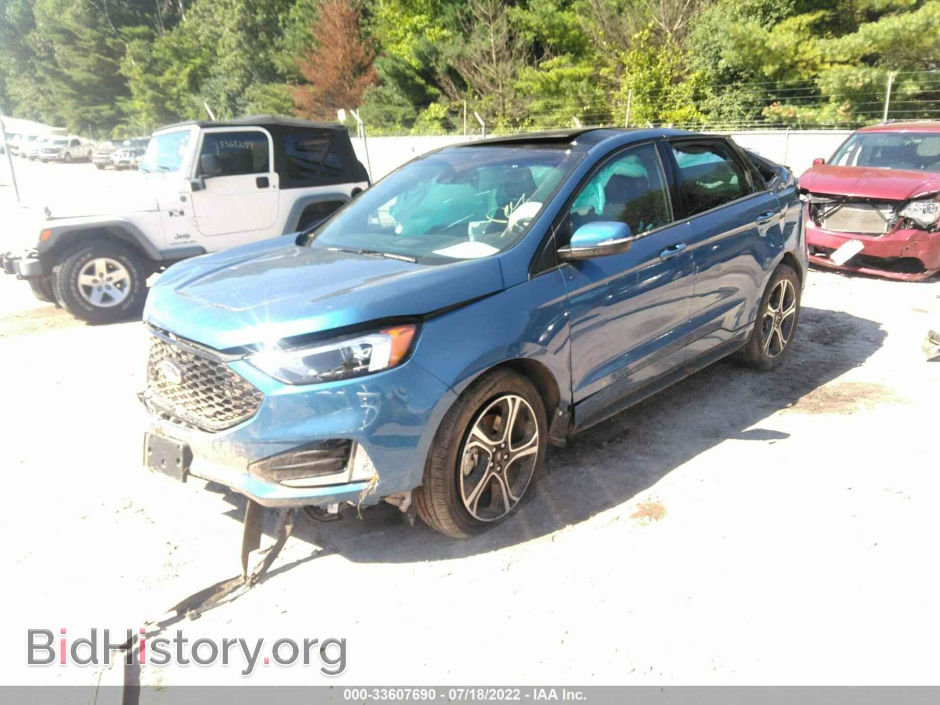2019 FORD EDGE - VIN: 2FMPK4APXKBB27525 - Фото 2