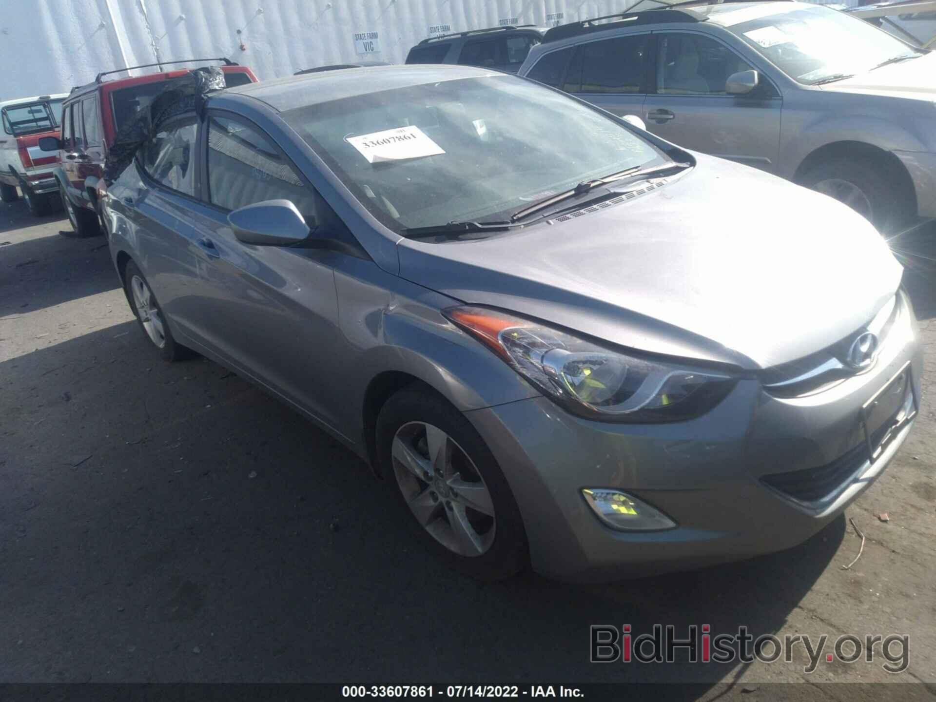 Photo KMHDH4AE7CU315950 - HYUNDAI ELANTRA 2012