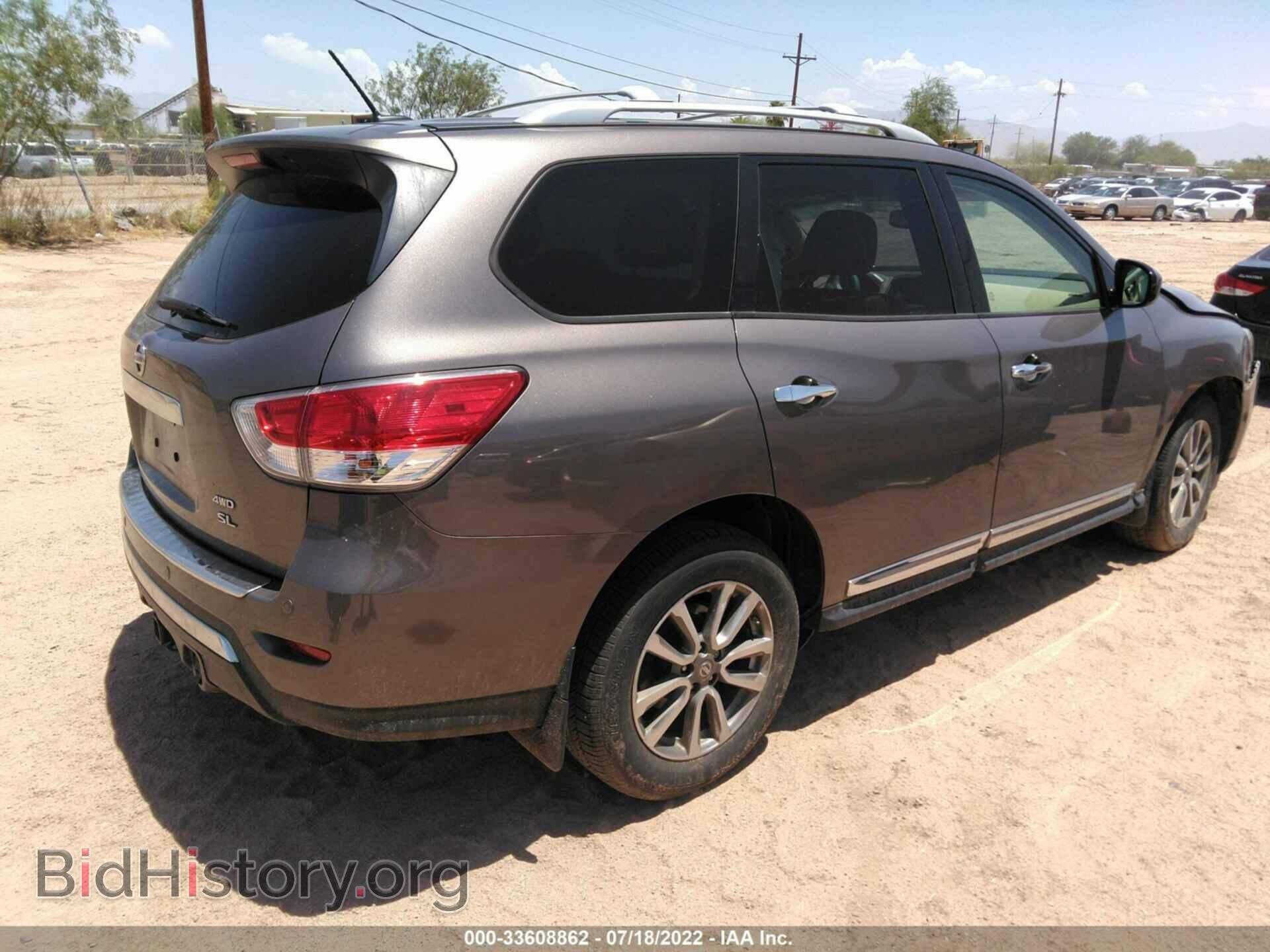 2014 NISSAN PATHFINDER - VIN: 5N1AR2MM5EC711682 - Фото 4