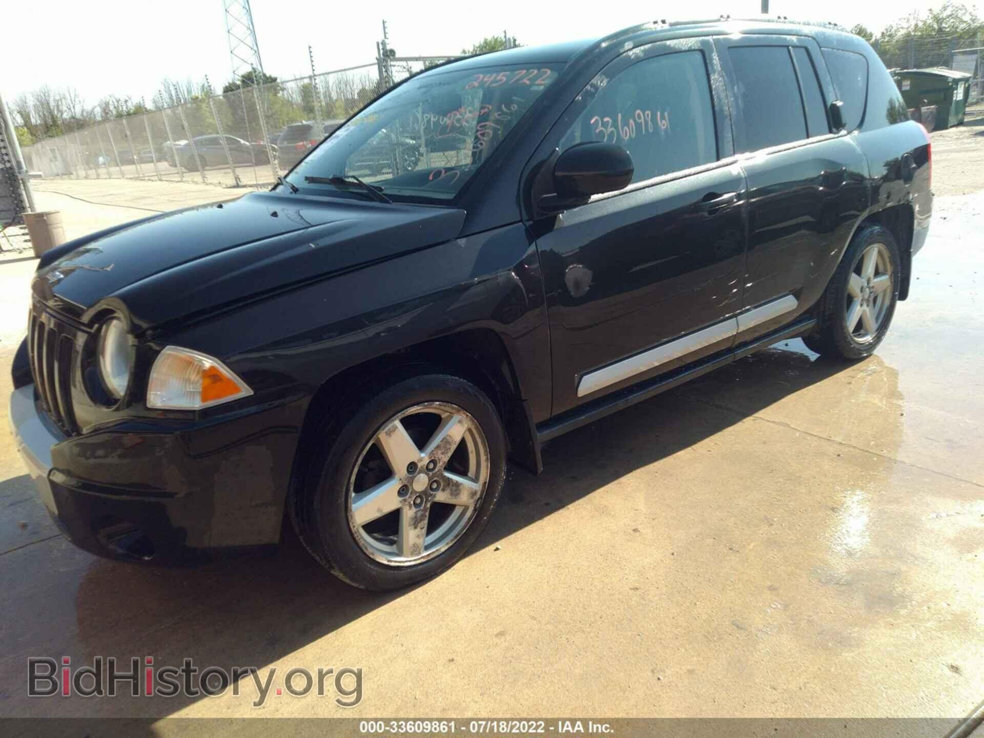 2009 JEEP COMPASS - VIN: 1J8FF57B69D245722 - Фото 2