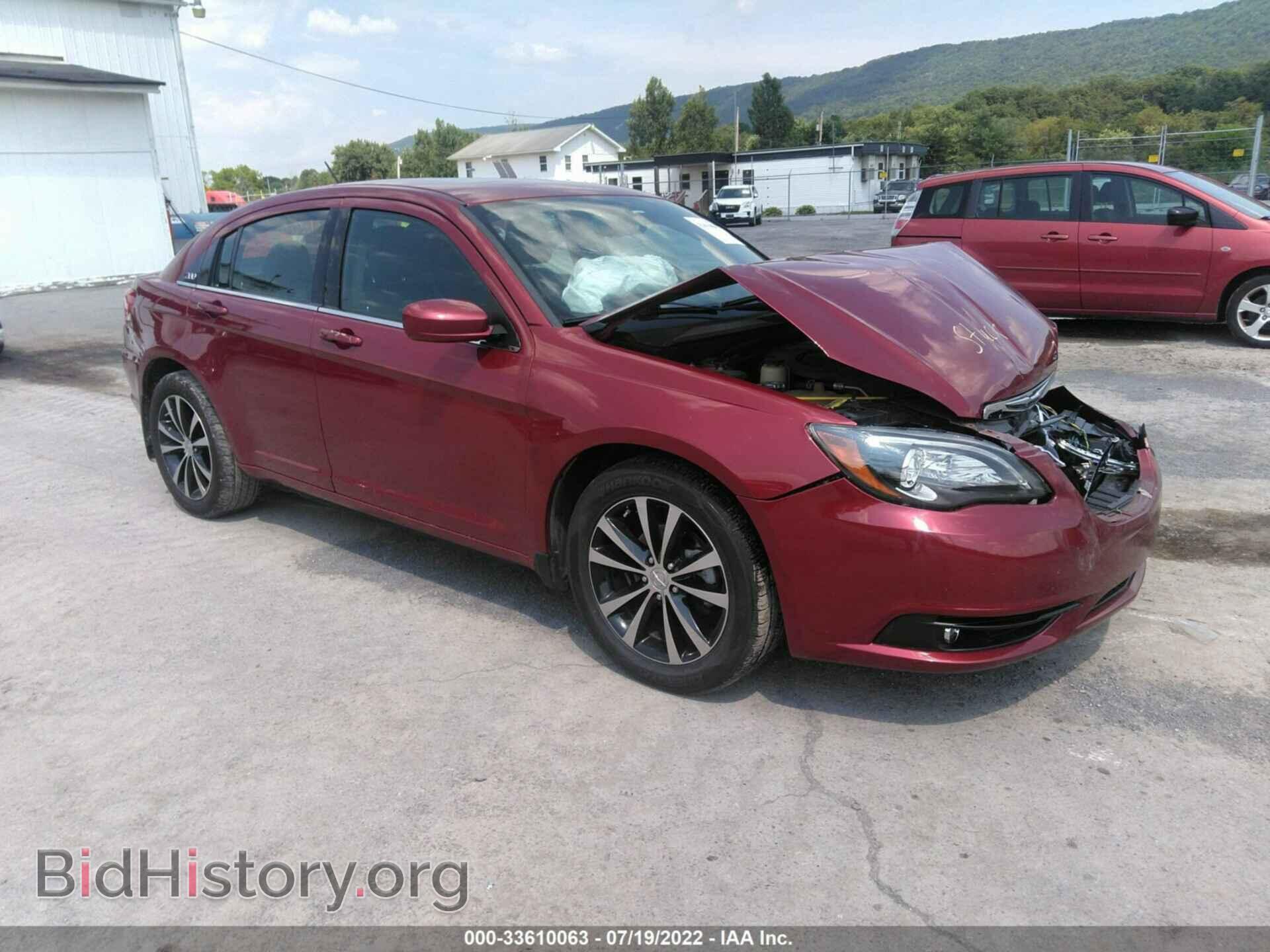 Photo 1C3CCBHG9CN227068 - CHRYSLER 200 2012