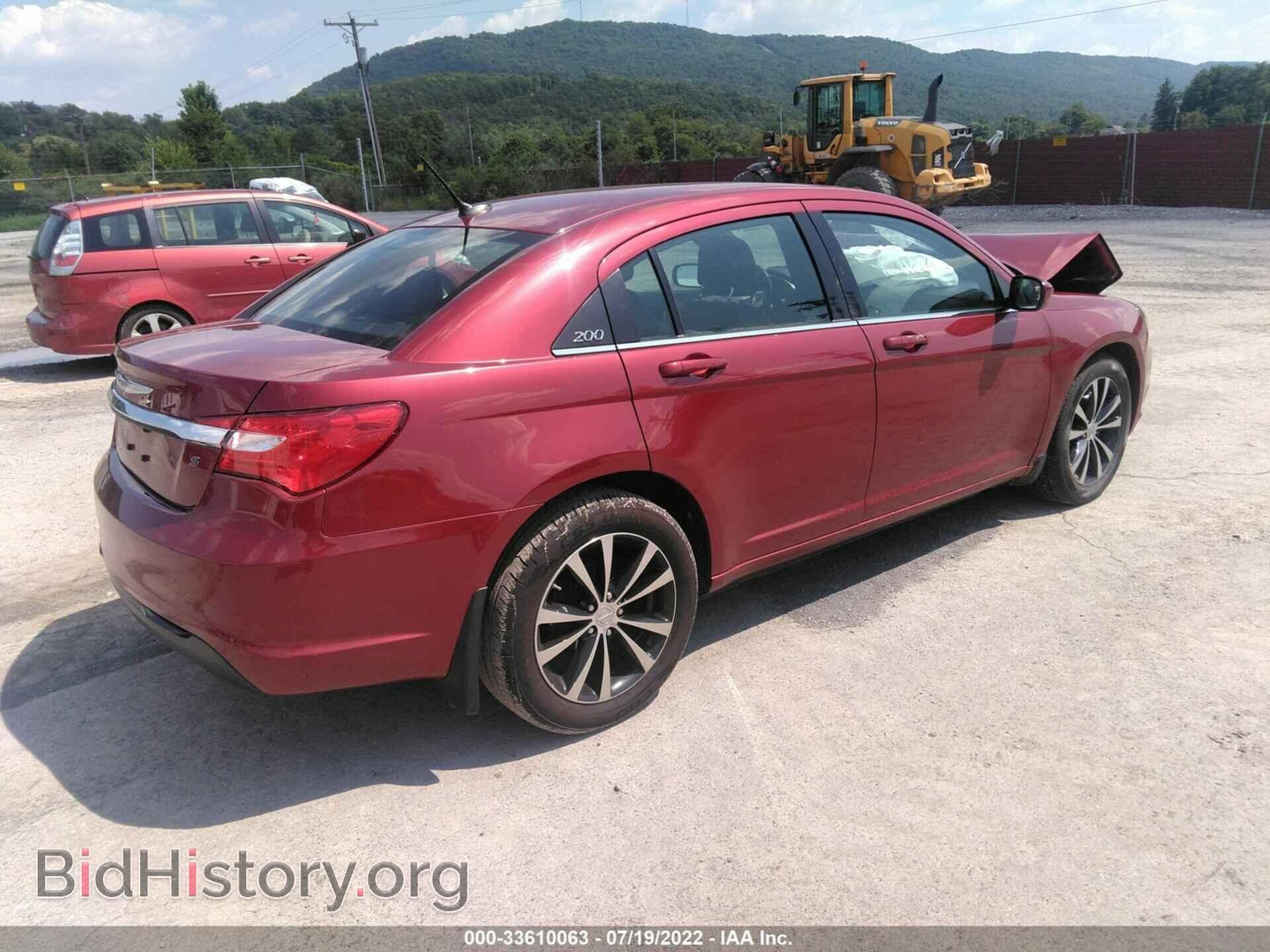 2012 CHRYSLER 200 - VIN: 1C3CCBHG9CN227068 - Фото 4