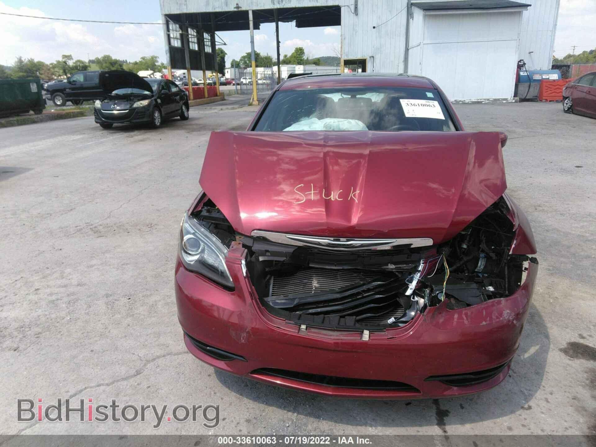 2012 CHRYSLER 200 - VIN: 1C3CCBHG9CN227068 - Фото 6