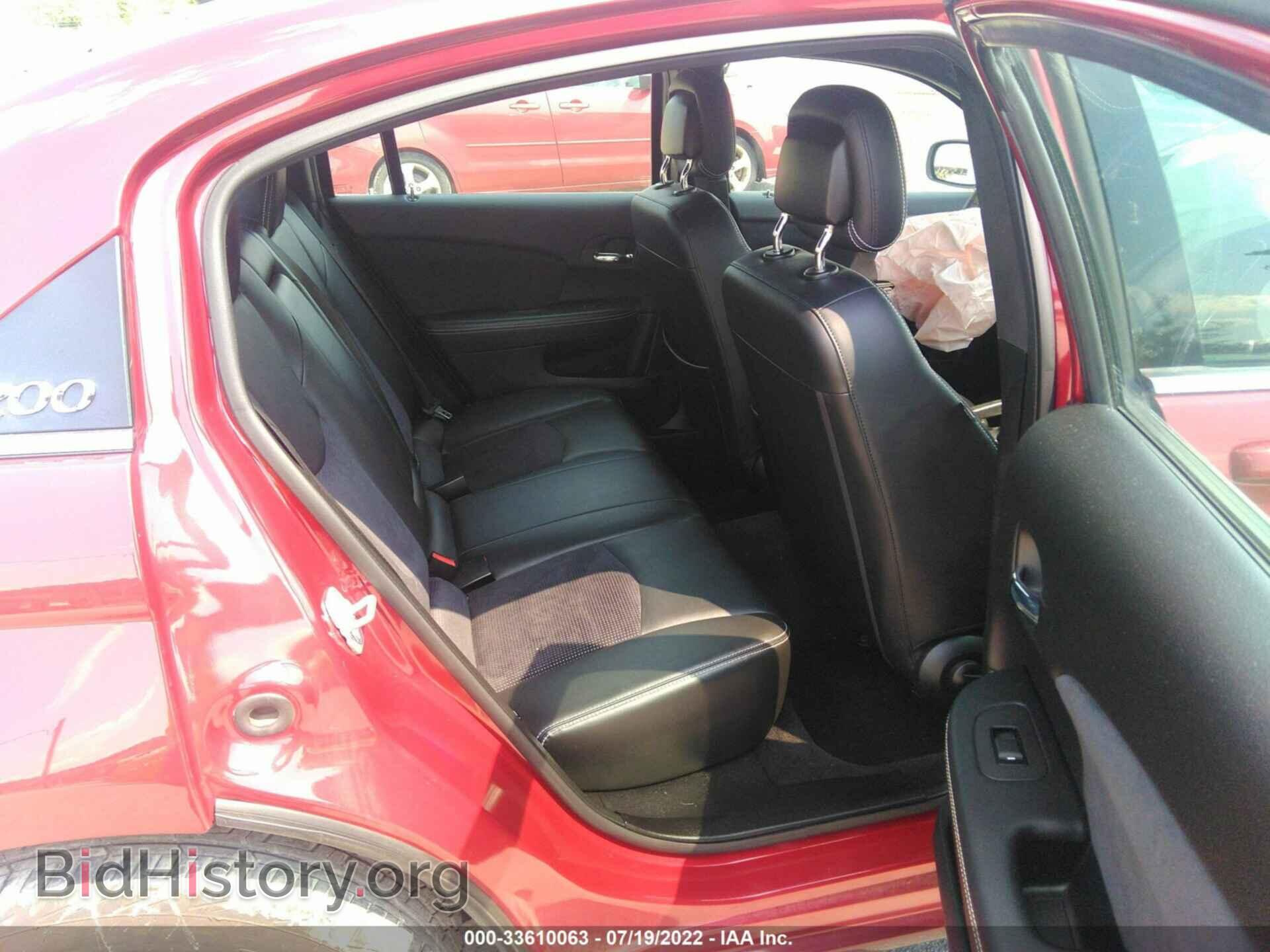 2012 CHRYSLER 200 - VIN: 1C3CCBHG9CN227068 - Фото 8