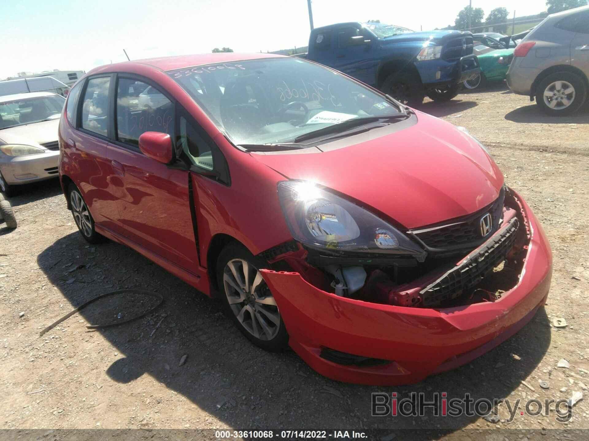 Photo JHMGE8H66CC010427 - HONDA FIT 2012