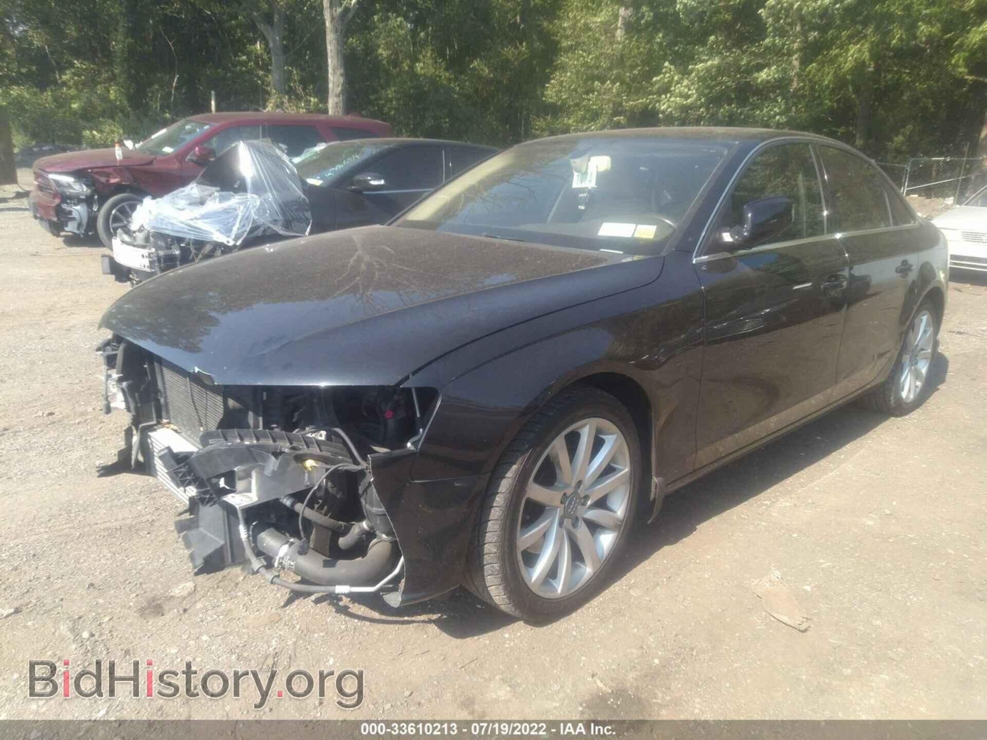2013 AUDI A4 - VIN: WAUFFAFL0DN007665 - Фото 2