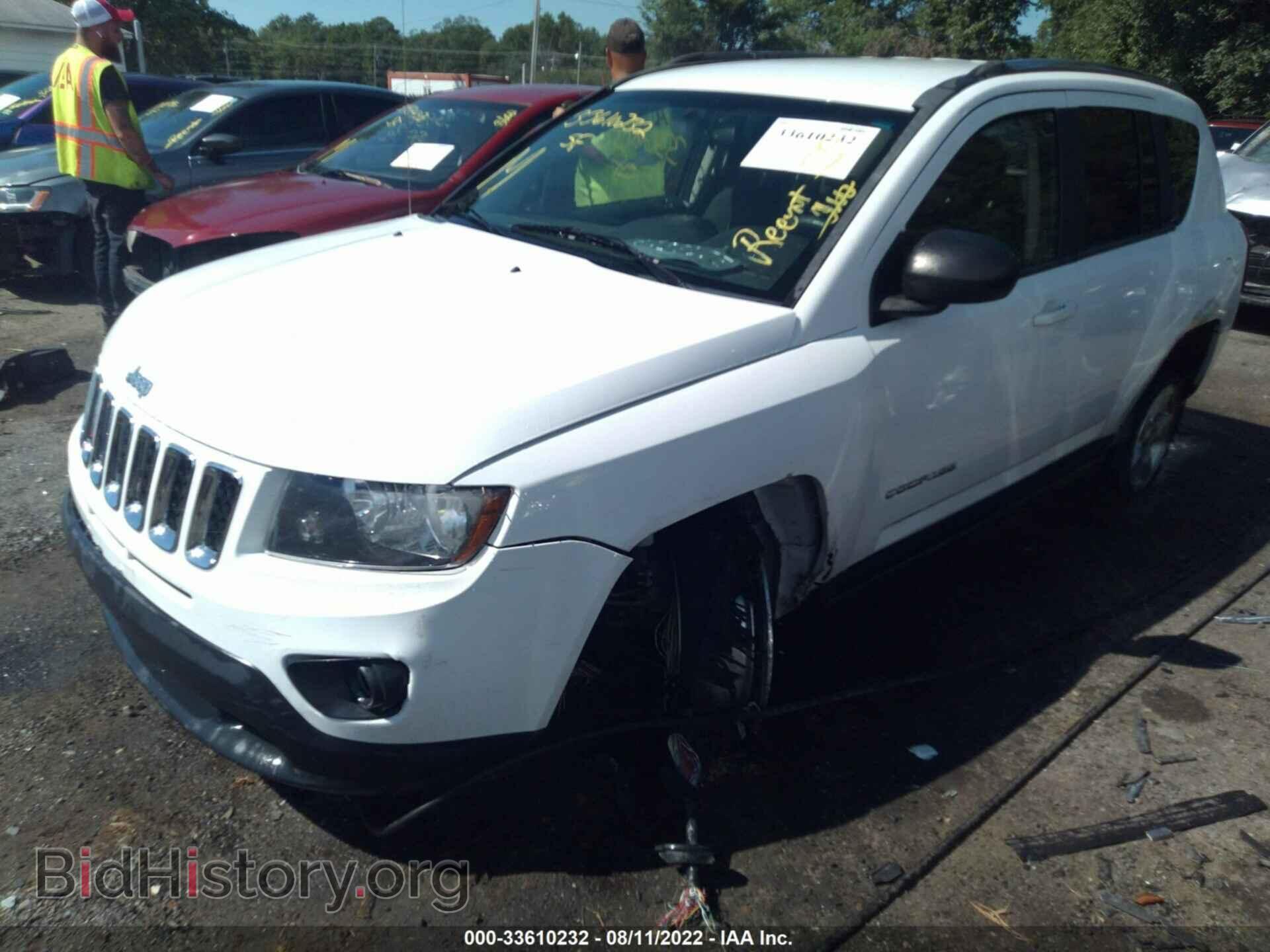 2014 JEEP COMPASS - VIN: 1C4NJCBA5ED844755 - Фото 2