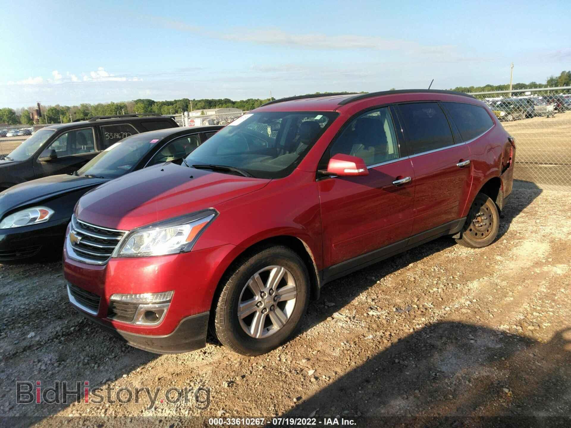 2014 CHEVROLET TRAVERSE - VIN: 1GNKRHKD8EJ210531 - Фото 2
