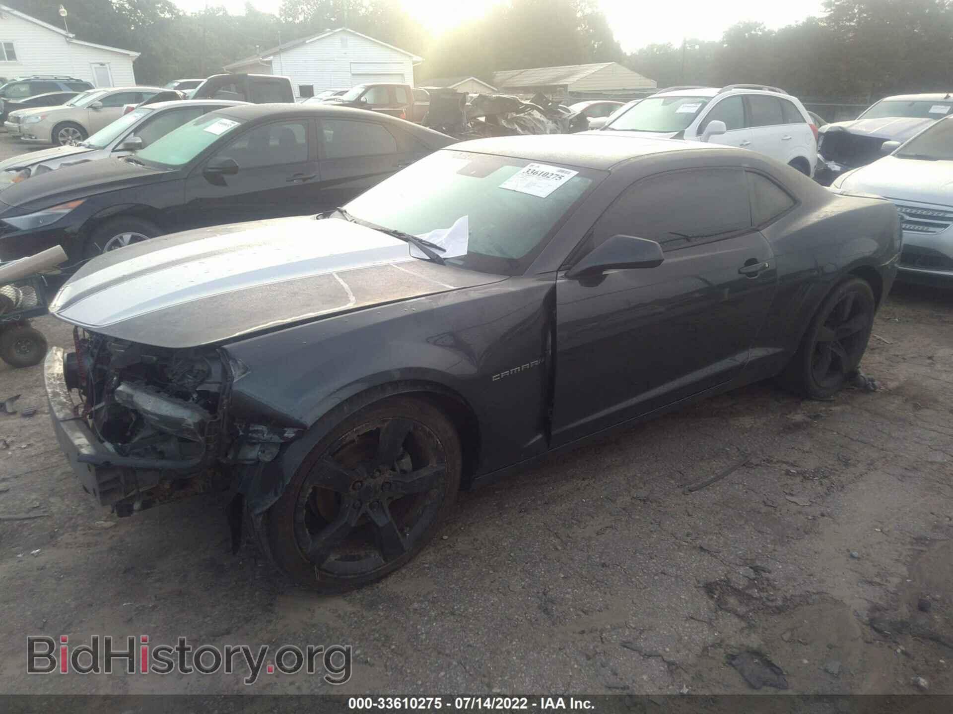2011 CHEVROLET CAMARO - VIN: 2G1FB1ED0B9155672 - Фото 2