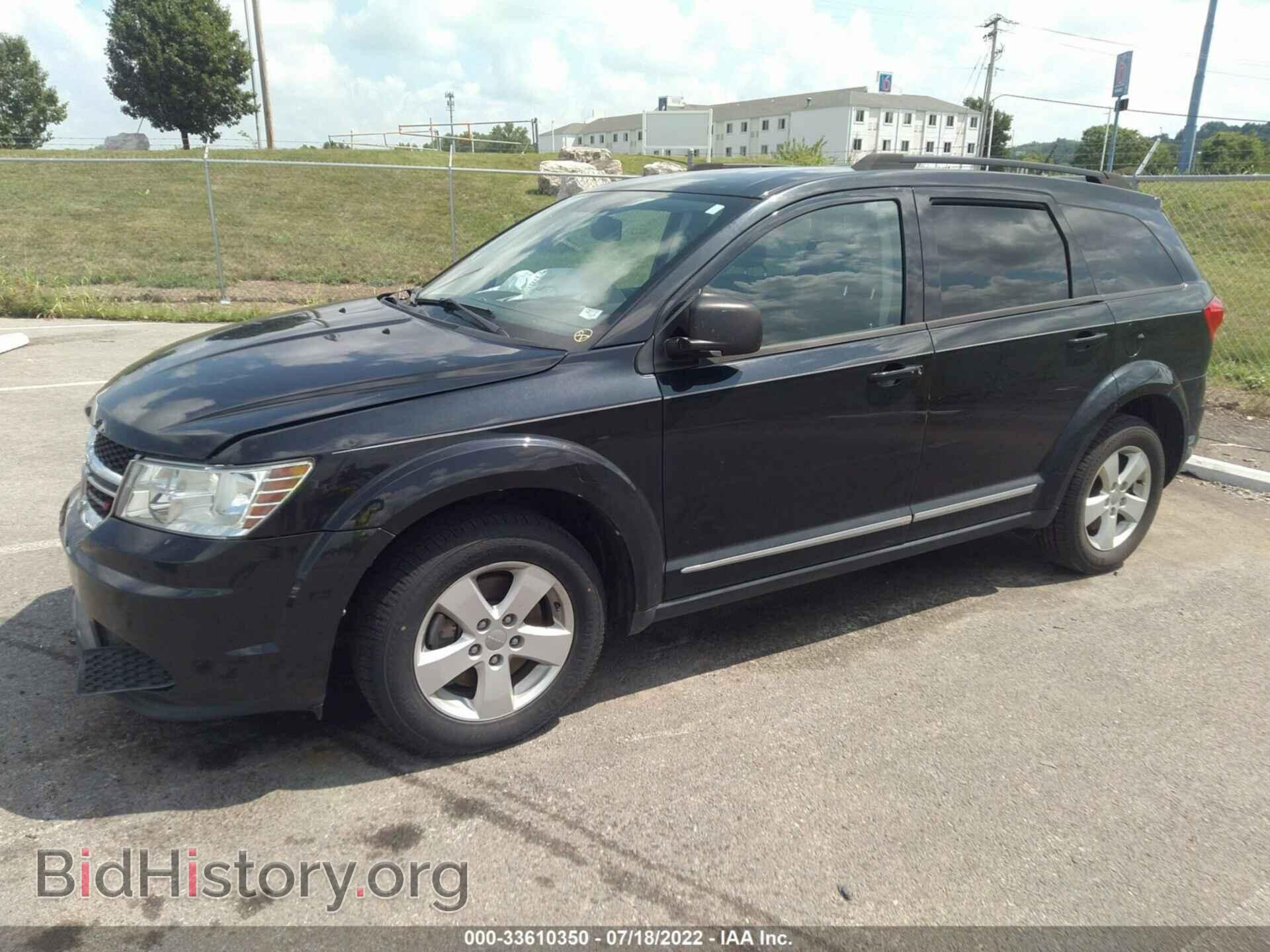 2013 DODGE JOURNEY - VIN: 3C4PDCAB4DT541453 - Фото 2