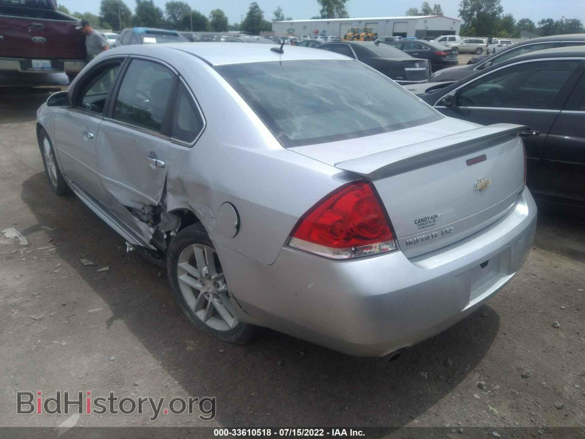 2013 CHEVROLET IMPALA - VIN: 2G1WC5E30D1135158 - Фото 3
