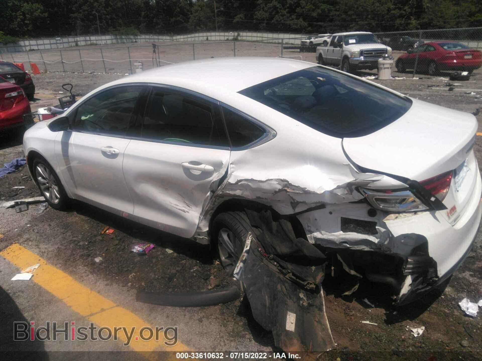 2016 CHRYSLER 200 - VIN: 1C3CCCAB0GN141187 - Фото 3