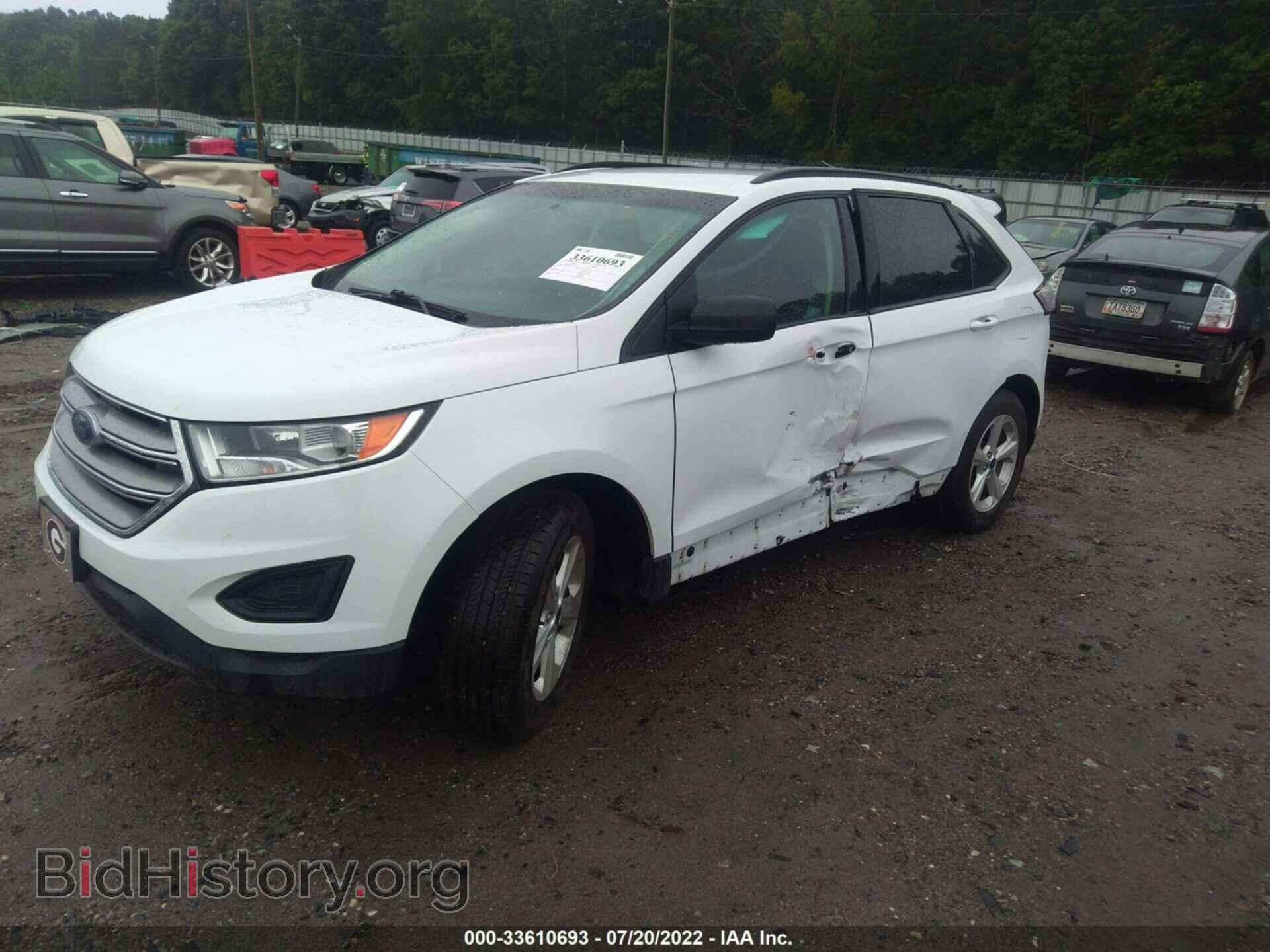 2015 FORD EDGE - VIN: 2FMTK4G88FBC17941 - Photo 2