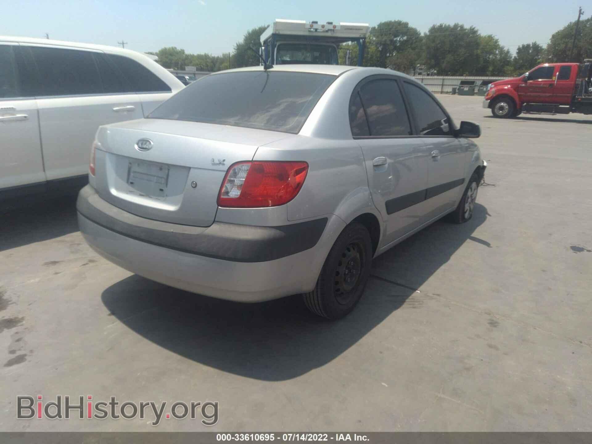 2007 KIA RIO - VIN: KNADE123776185538 - Фото 4