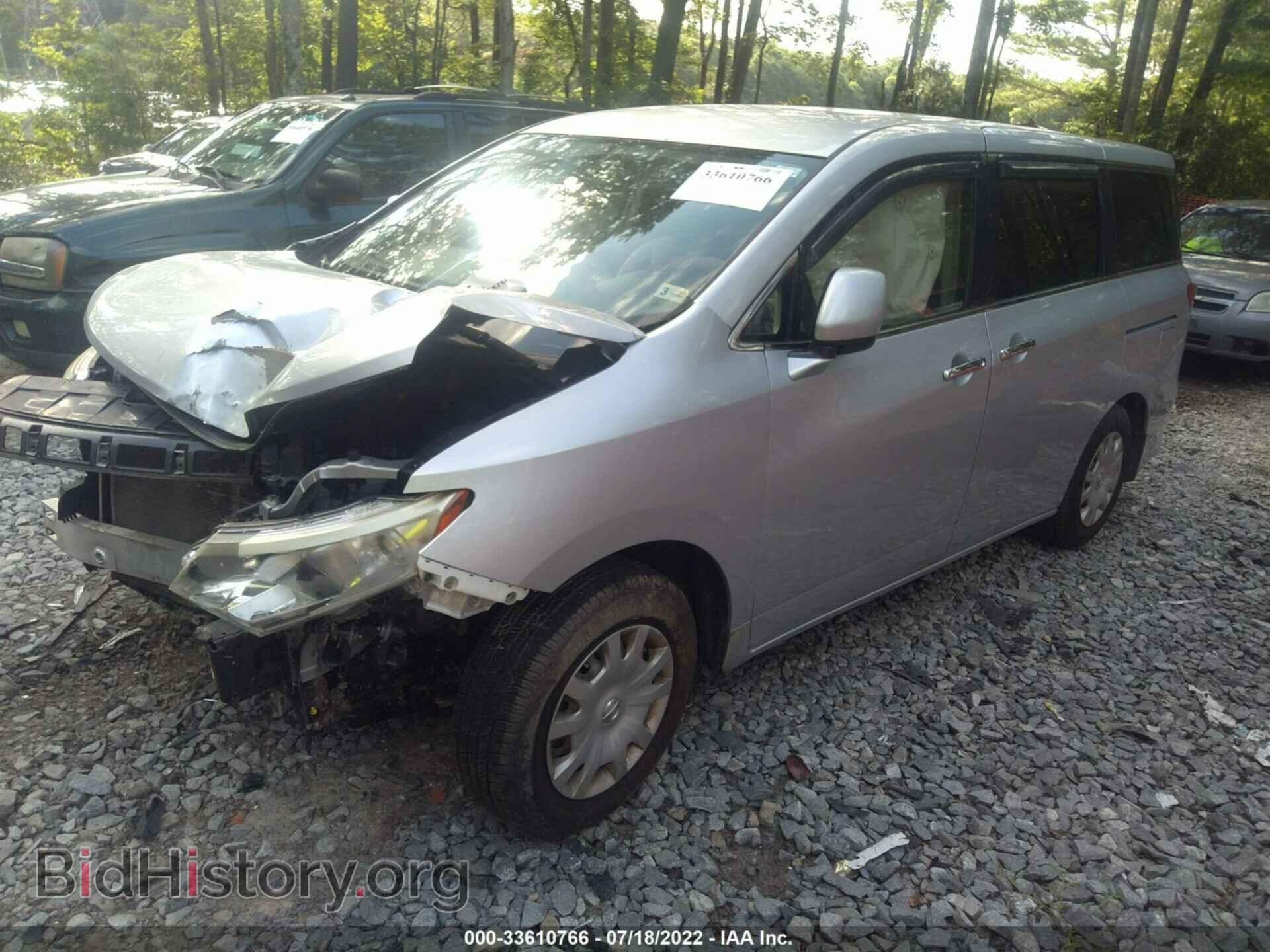 2012 NISSAN QUEST - VIN: JN8AE2KPXC9036617 - Фото 2