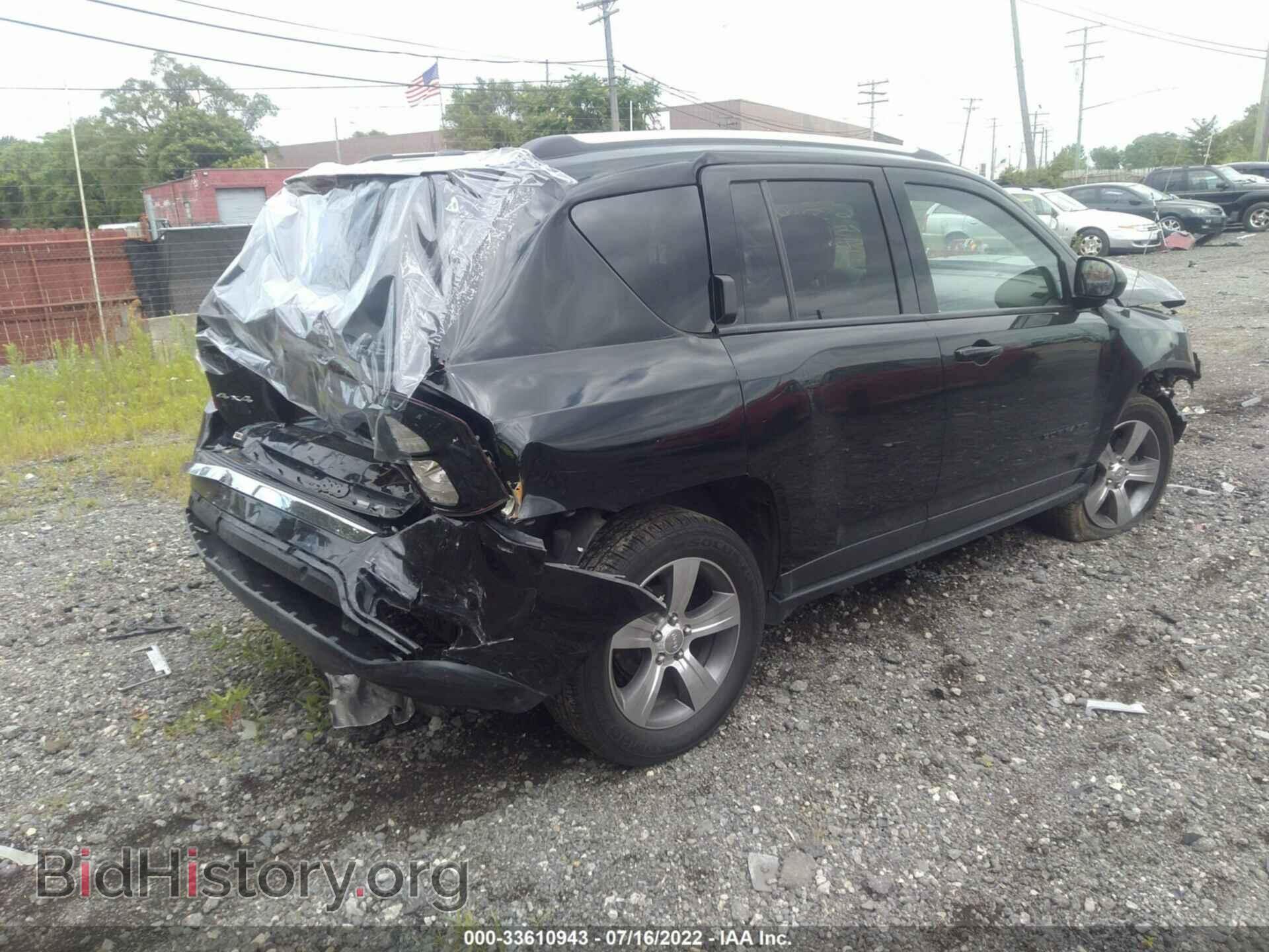 2017 JEEP COMPASS - VIN: 1C4NJDEB7HD165570 - Фото 4