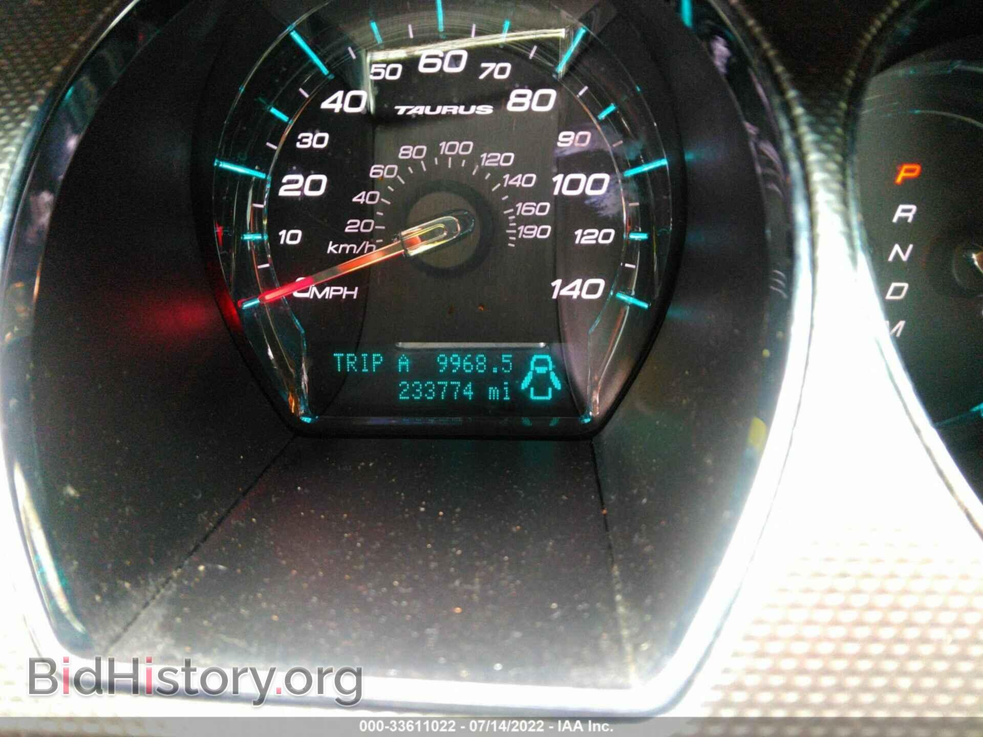 2011 FORD TAURUS - VIN: 1FAHP2EW1BG162193 - Photo 7