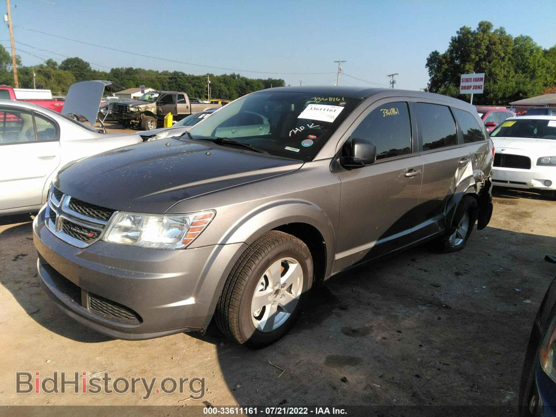 2013 DODGE JOURNEY - VIN: 3C4PDCAB1DT588049 - Фото 2