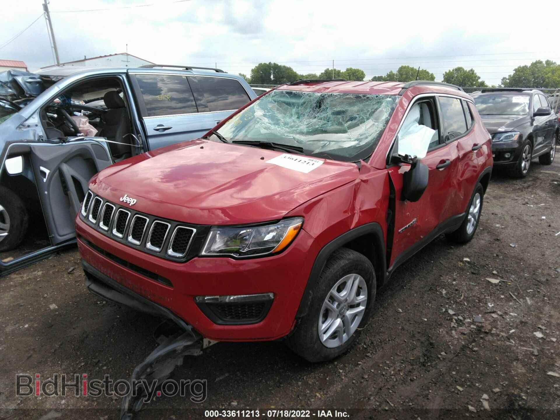 2020 JEEP COMPASS - VIN: 3C4NJCAB1LT253338 - Фото 2