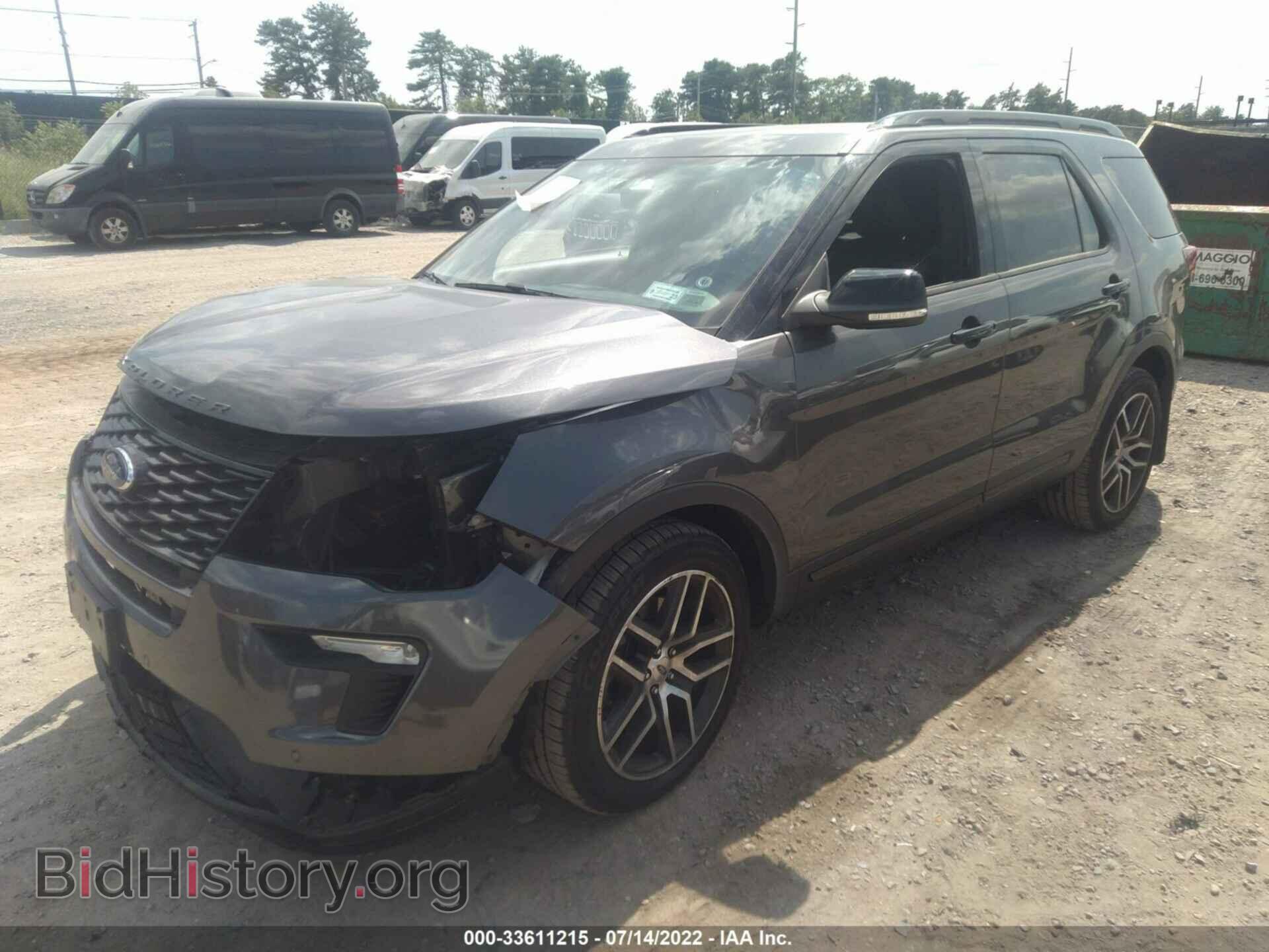 2018 FORD EXPLORER - VIN: 1FM5K8GT8JGB50330 - Photo 2