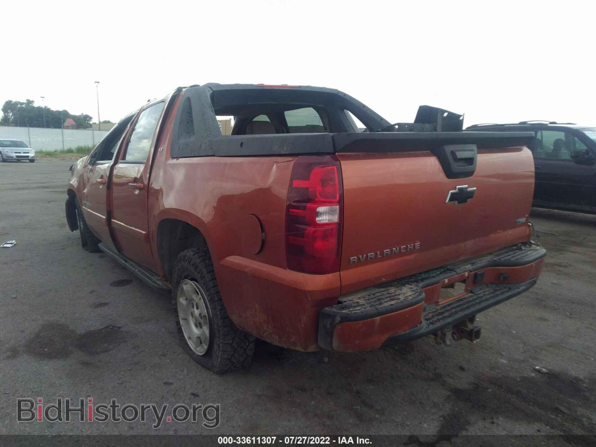 2007 CHEVROLET AVALANCHE - VIN: 3GNFK12347G144052 - Фото 3