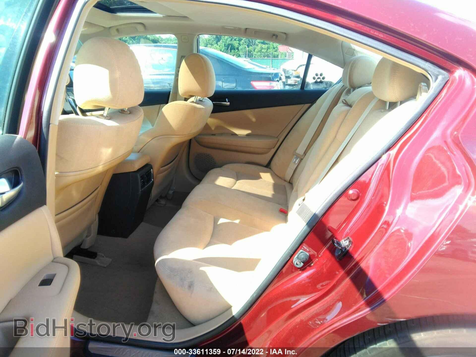 2009 NISSAN MAXIMA - VIN: 1N4AA51E39C824729 - Фото 8
