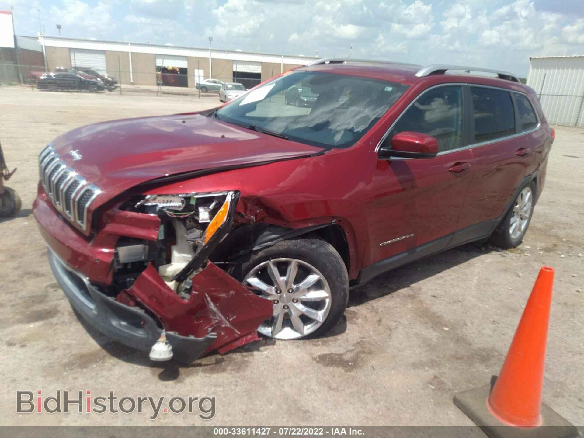 2017 JEEP CHEROKEE - VIN: 1C4PJLDB9HW526273 - Фото 2