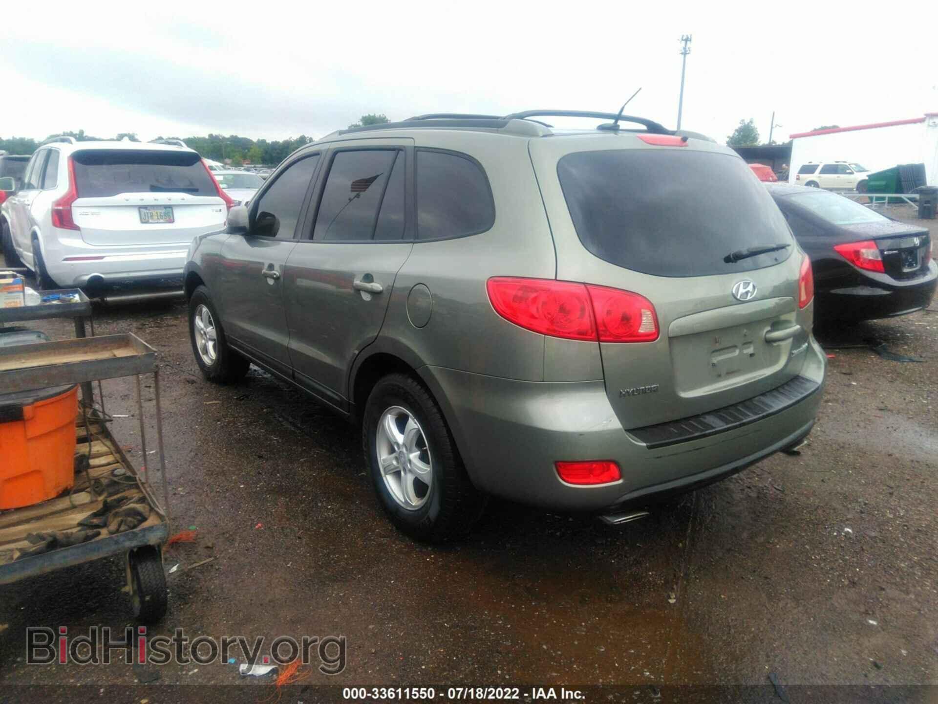2007 HYUNDAI SANTA FE - VIN: 5NMSG13D07H107472 - Фото 3