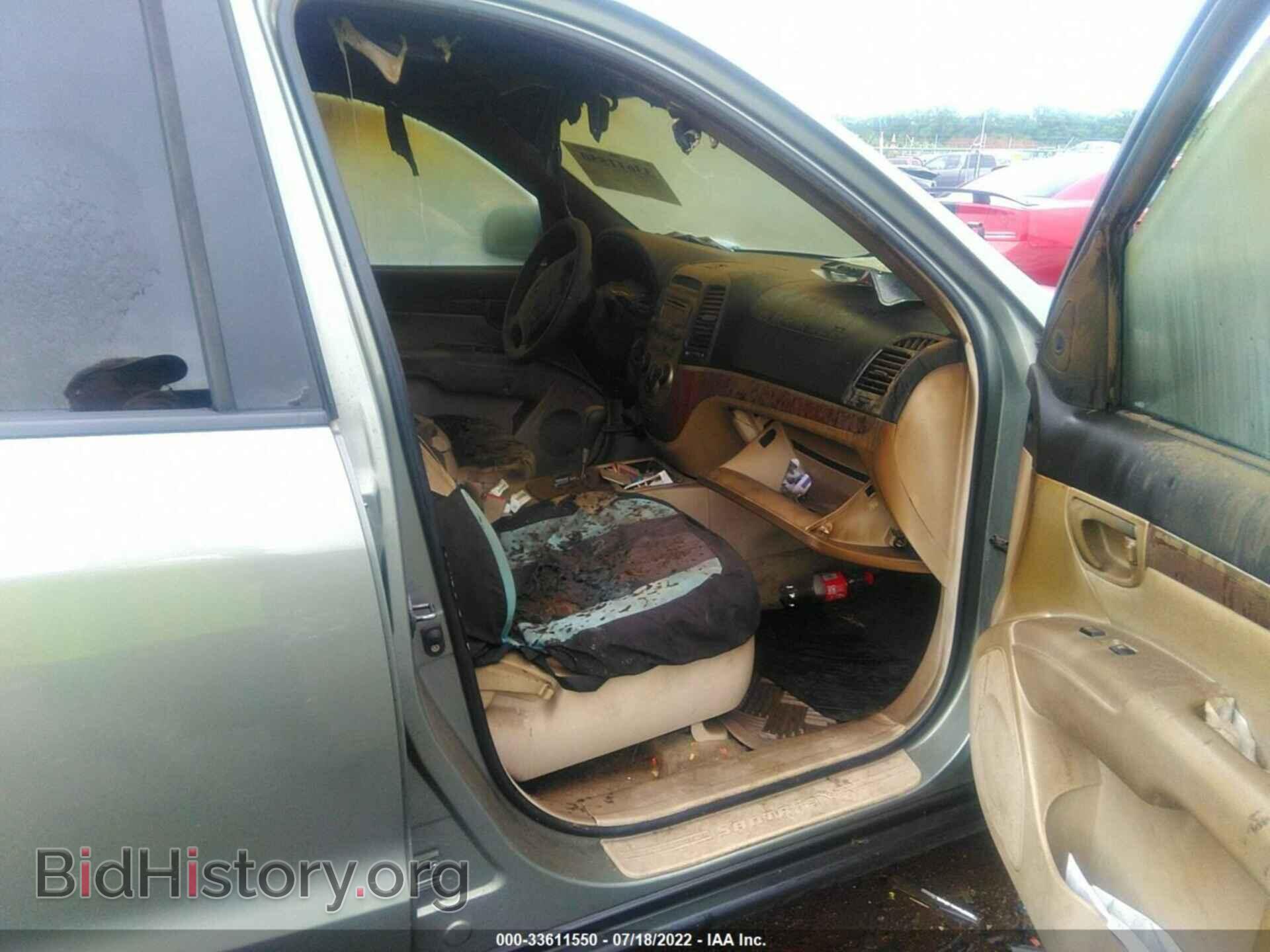 2007 HYUNDAI SANTA FE - VIN: 5NMSG13D07H107472 - Фото 6