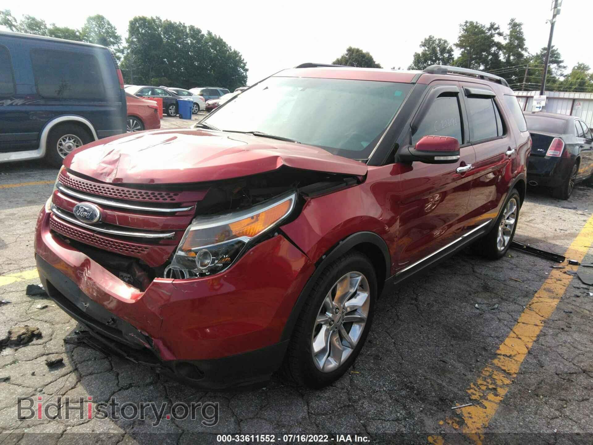 2014 FORD EXPLORER - VIN: 1FM5K7F82EGB66441 - Фото 2