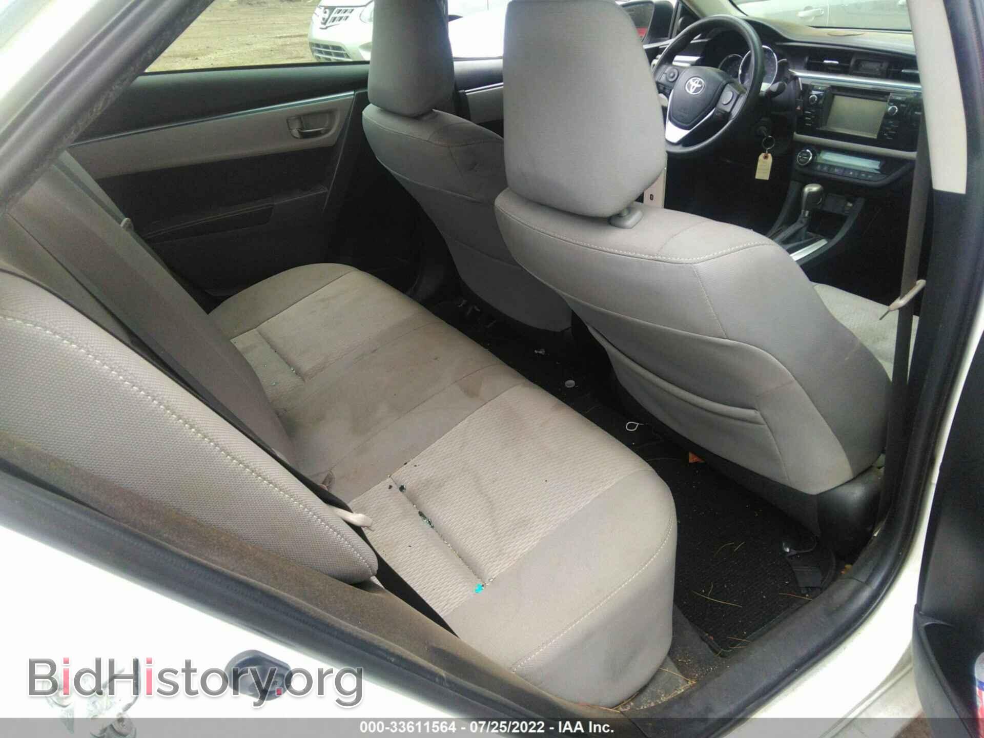 2014 TOYOTA COROLLA - VIN: 2T1BURHE7EC059917 - Фото 8