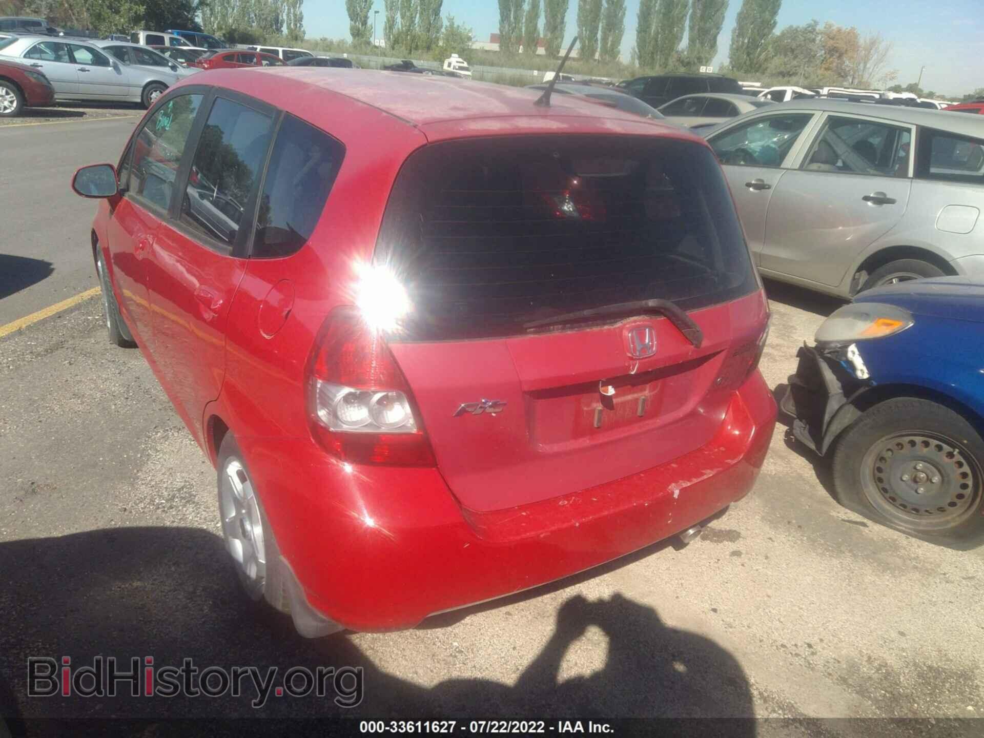 2007 HONDA FIT - VIN: JHMGD38477S035143 - Фото 3
