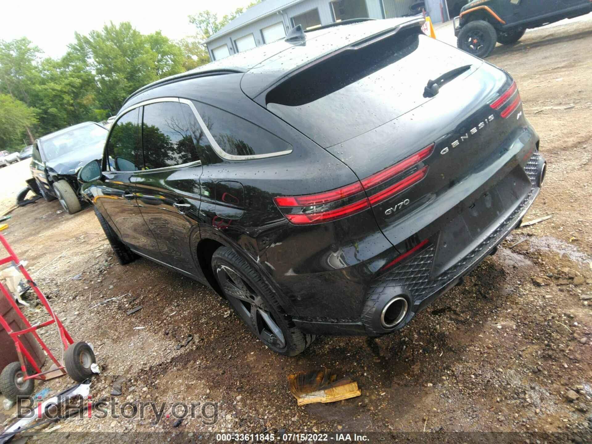 2022 GENESIS GV70 - VIN: KMUMADTB6NU029843 - Фото 3
