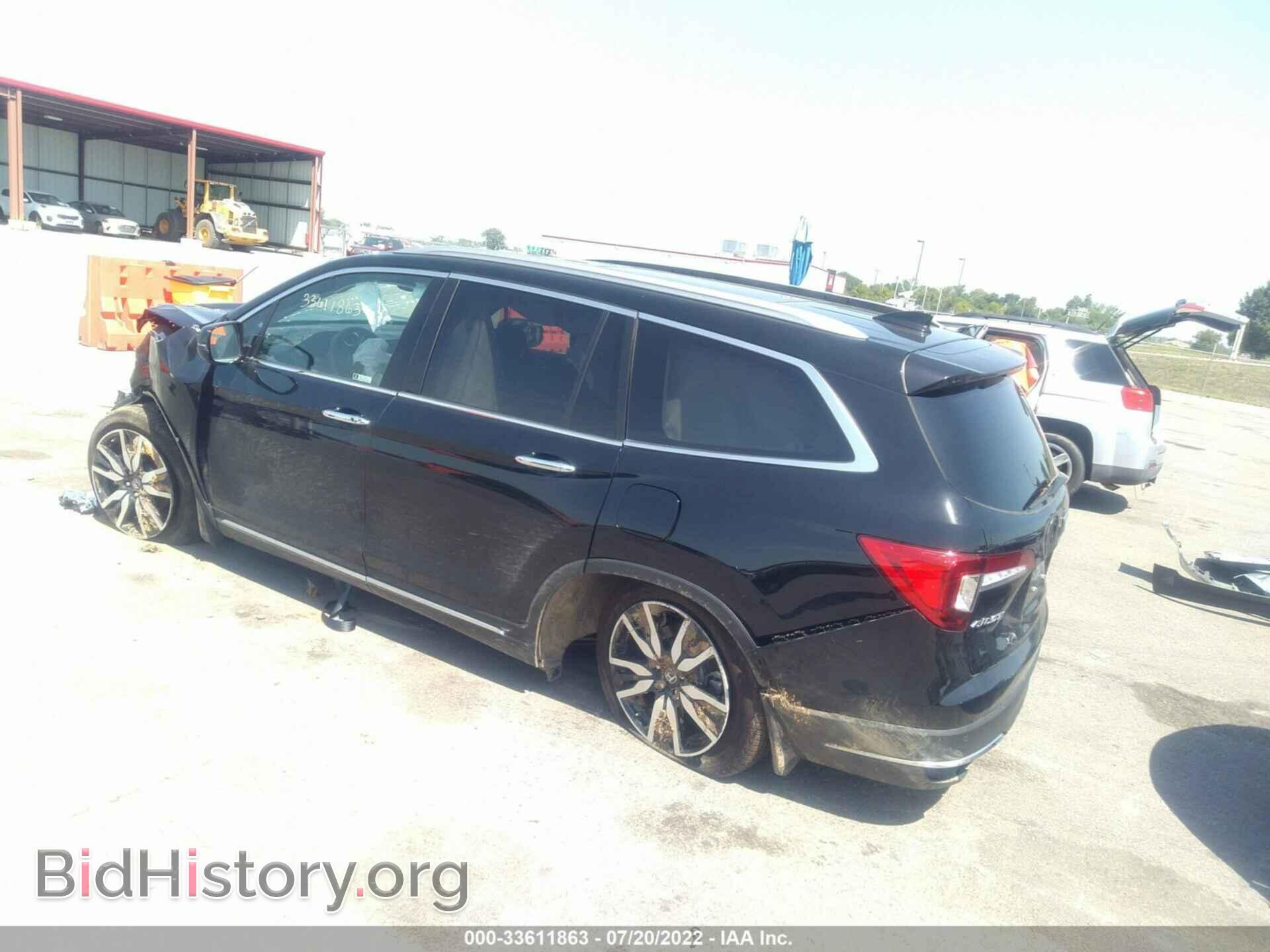 2022 HONDA PILOT - VIN: 5FNYF6H03NB010829 - Фото 3