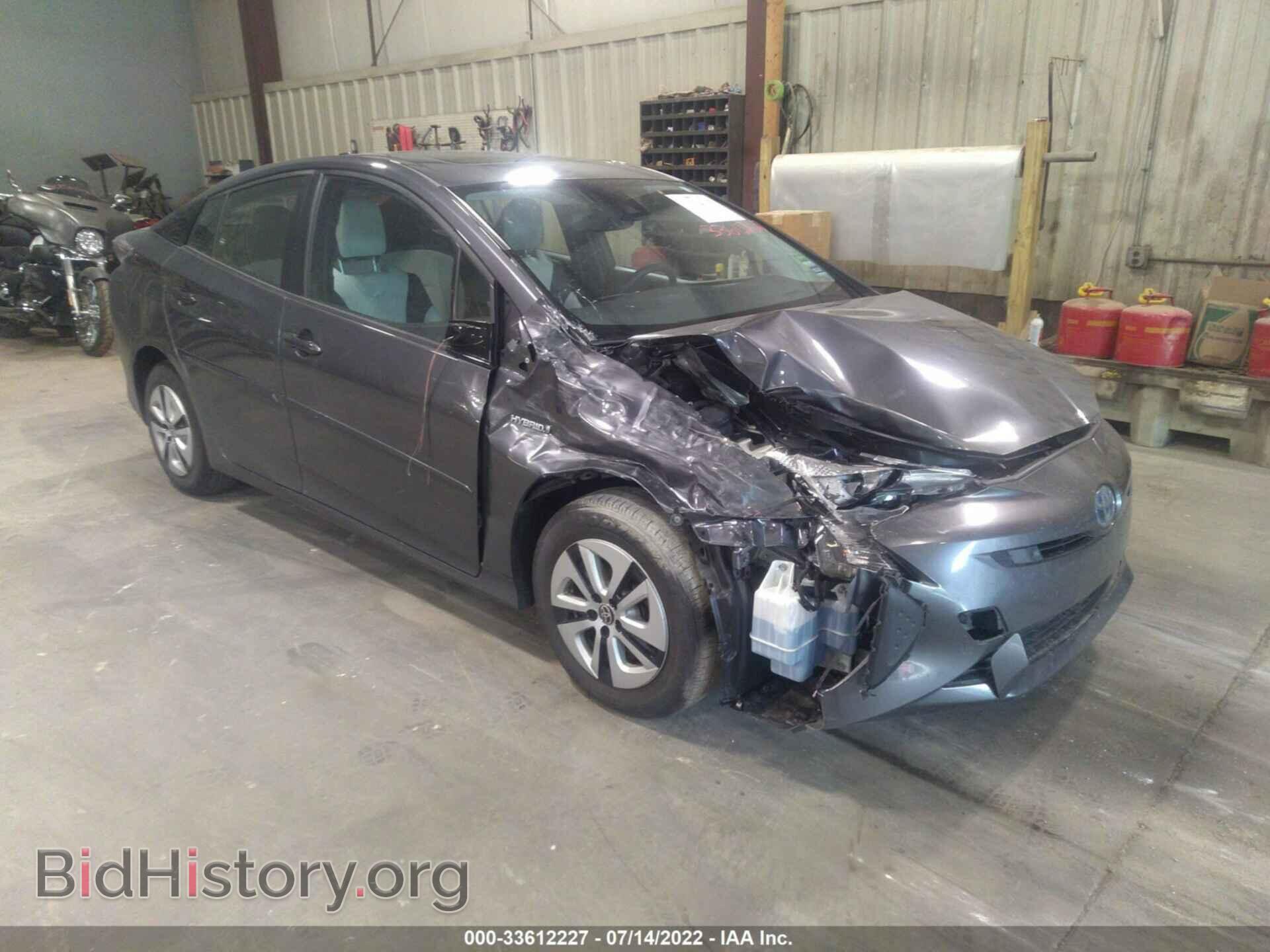 Photo JTDKARFU0J3059635 - TOYOTA PRIUS 2018