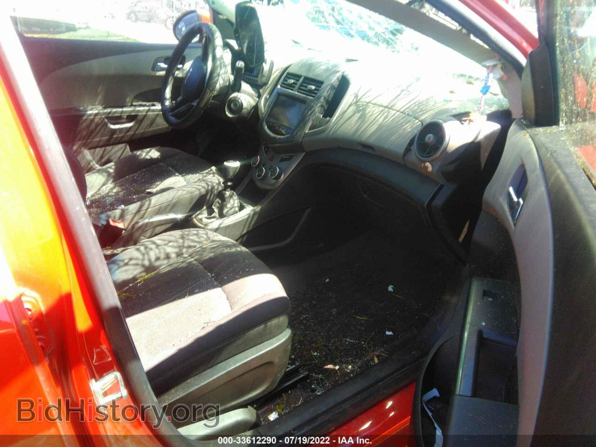 2013 CHEVROLET SONIC - VIN: 1G1JD6SB7D4162175 - Фото 5