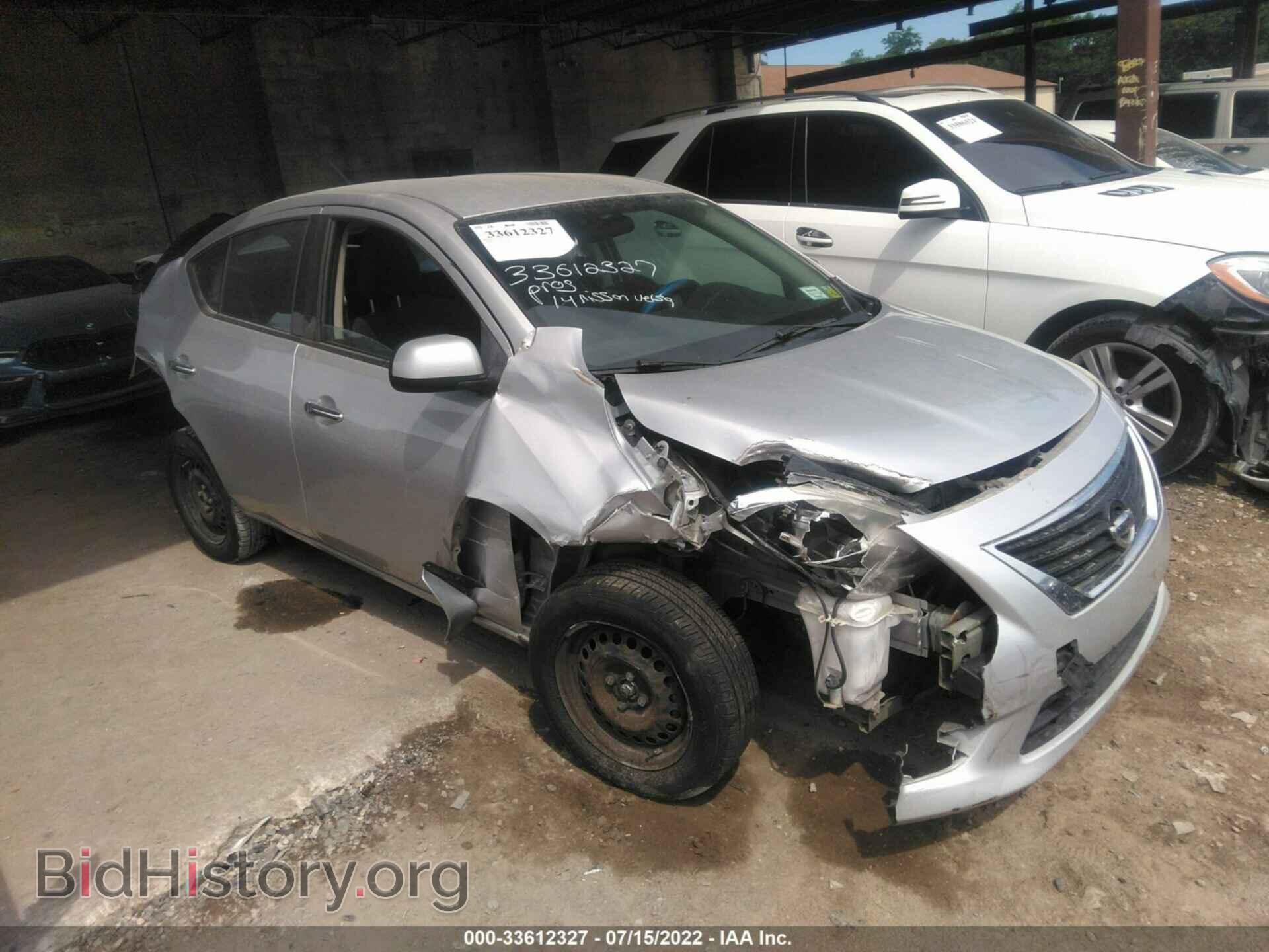 Фотография 3N1CN7AP5EL846320 - NISSAN VERSA 2014
