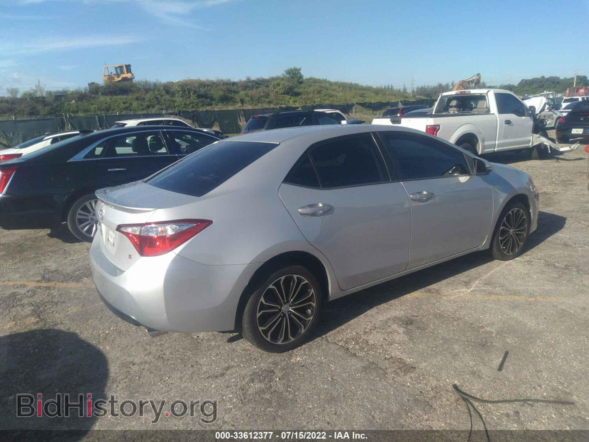 2015 TOYOTA COROLLA - VIN: 2T1BURHE1FC297991 - Фото 4