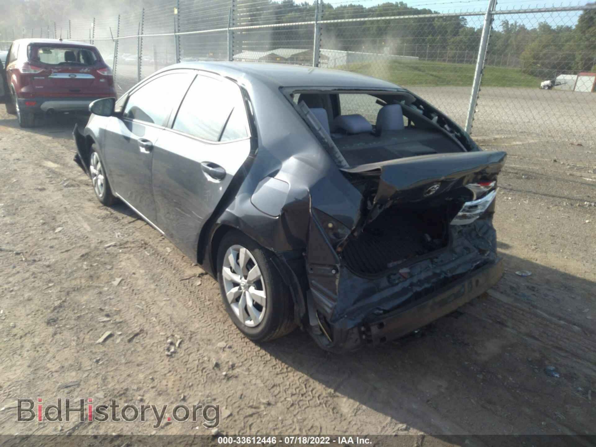 2014 TOYOTA COROLLA - VIN: 2T1BURHEXEC141639 - Фото 3